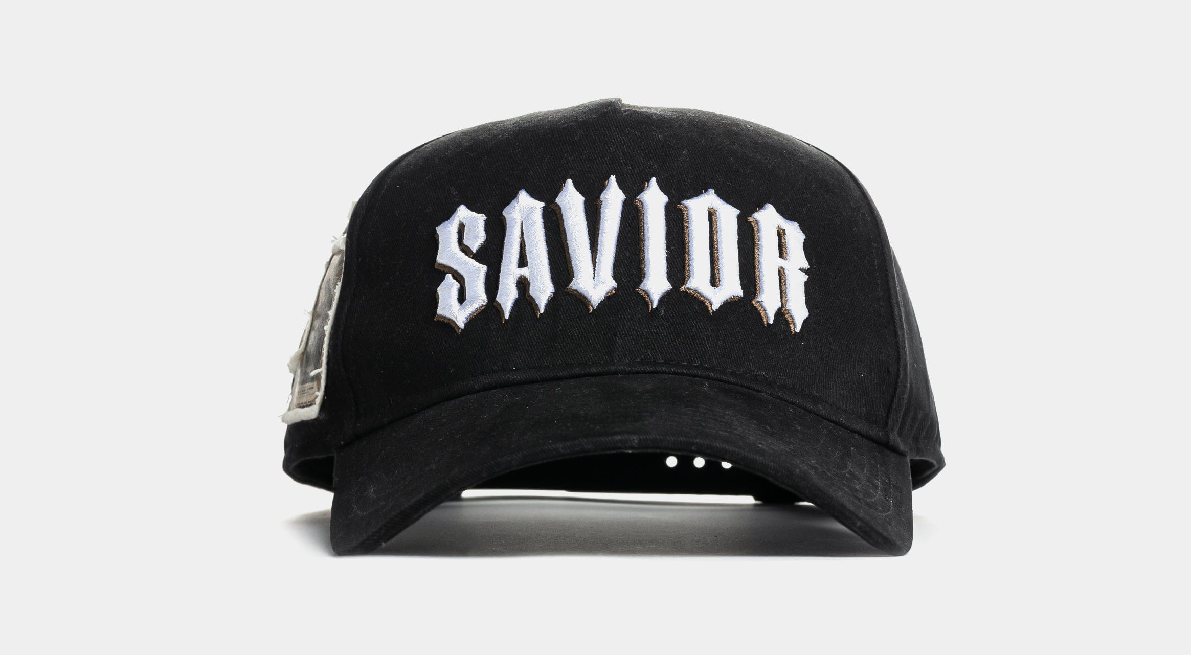 Maison Article Savior Snapback Mens Hat (Cream/Black)