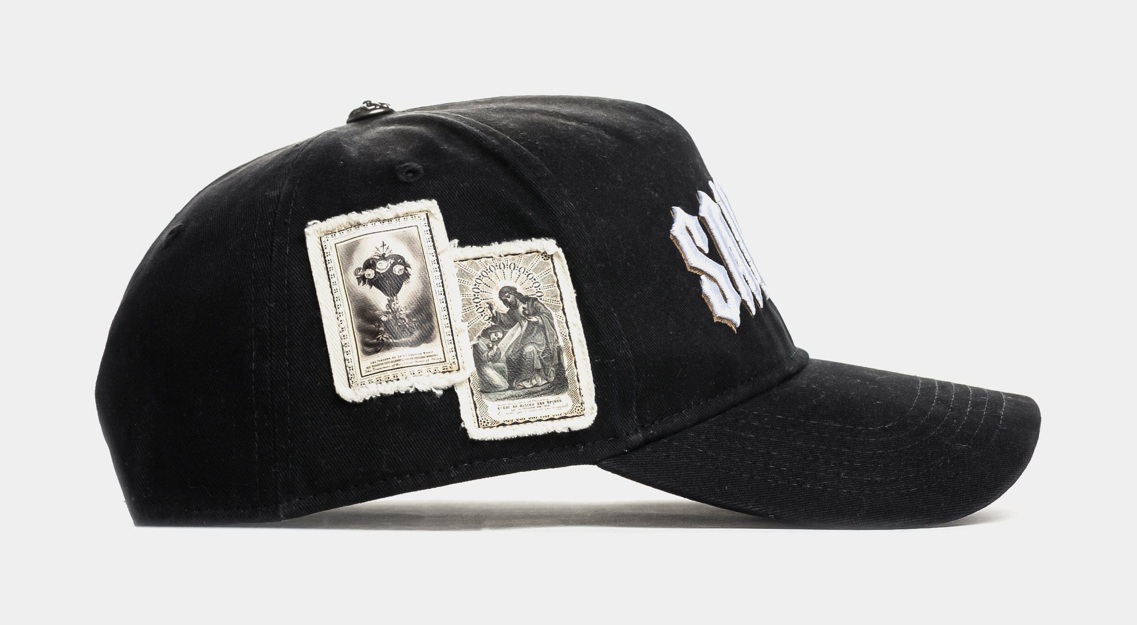 Maison Article Savior Snapback Mens Hat (Cream/Black)
