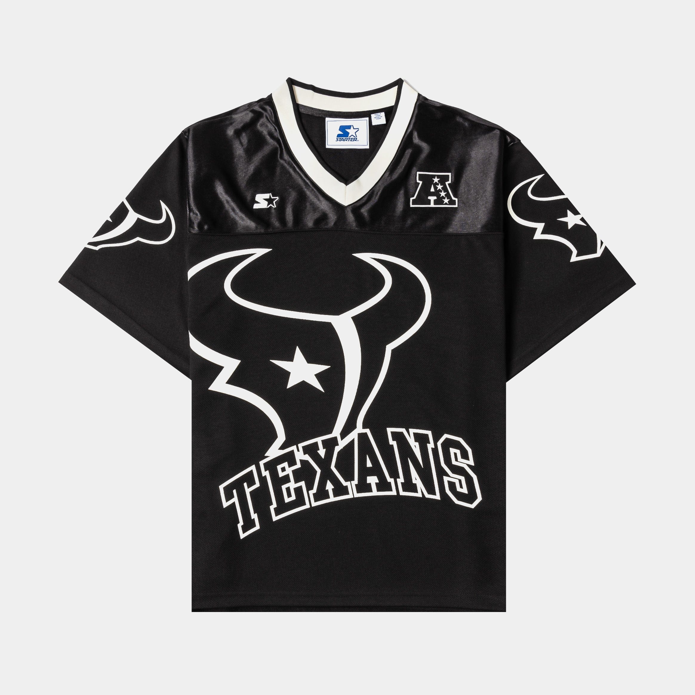 Giii/starter NFL Houston Texans Mens Jersey (Black/Cream)