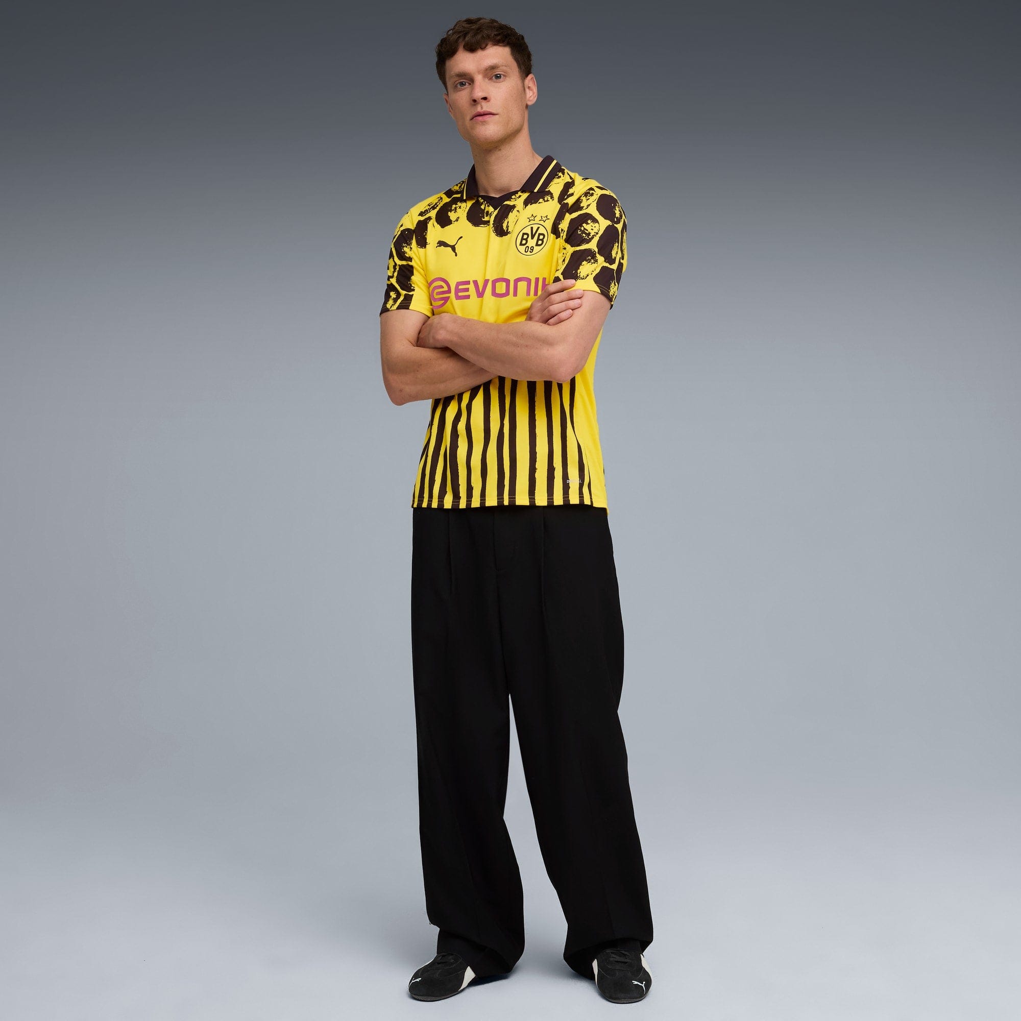 PUMA Select KidSuper BVB Jersey Replica (Faster Yellow - Puma Black)