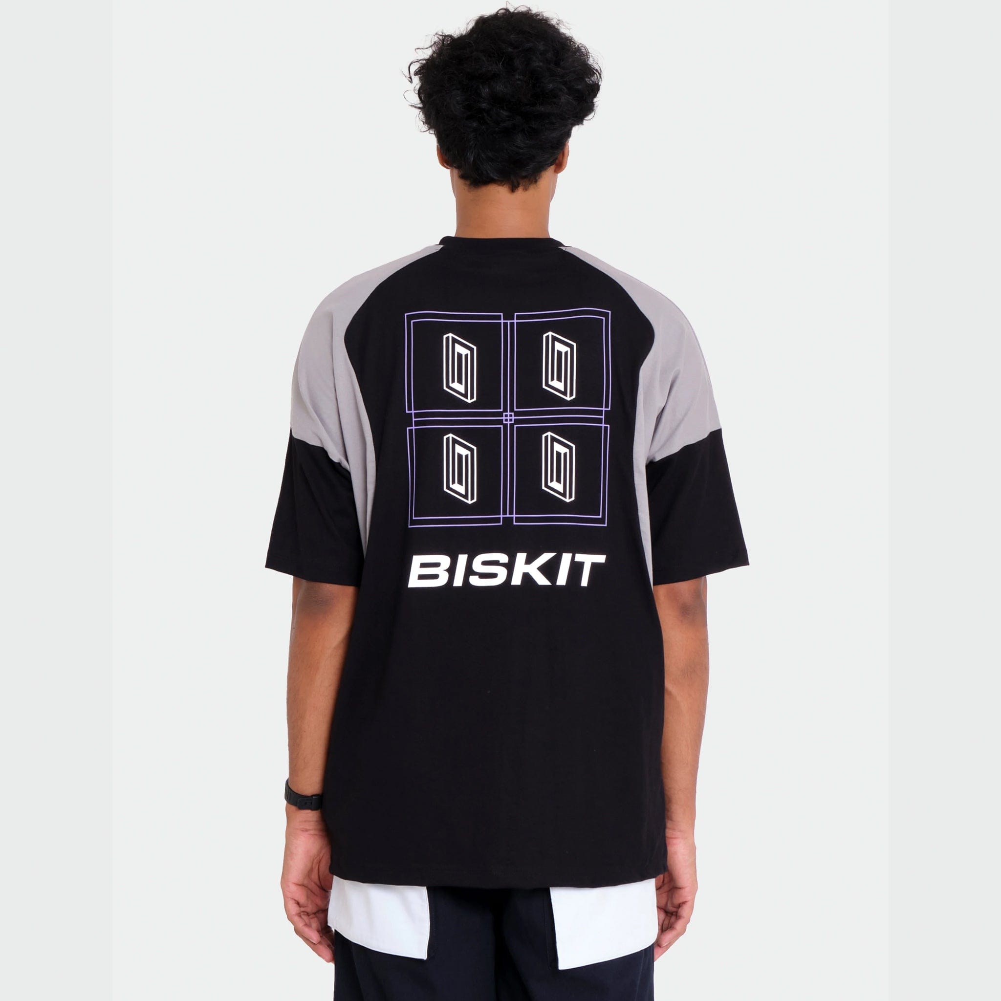 Biskit We Have Landed On The Moon T-Shirt (Black)