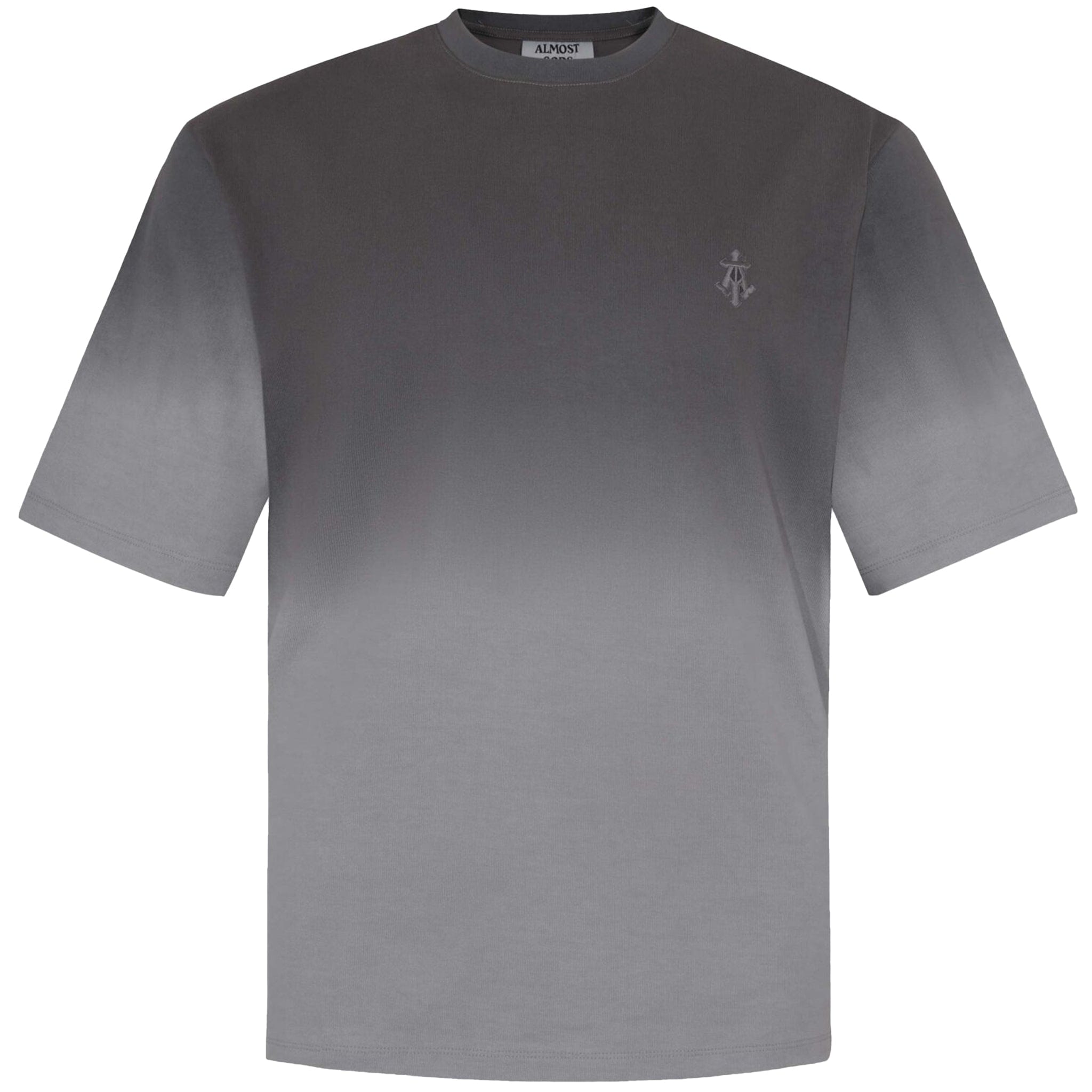 Almost Gods ALPHA CROSS T-Shirt (DIP DYE GREY)