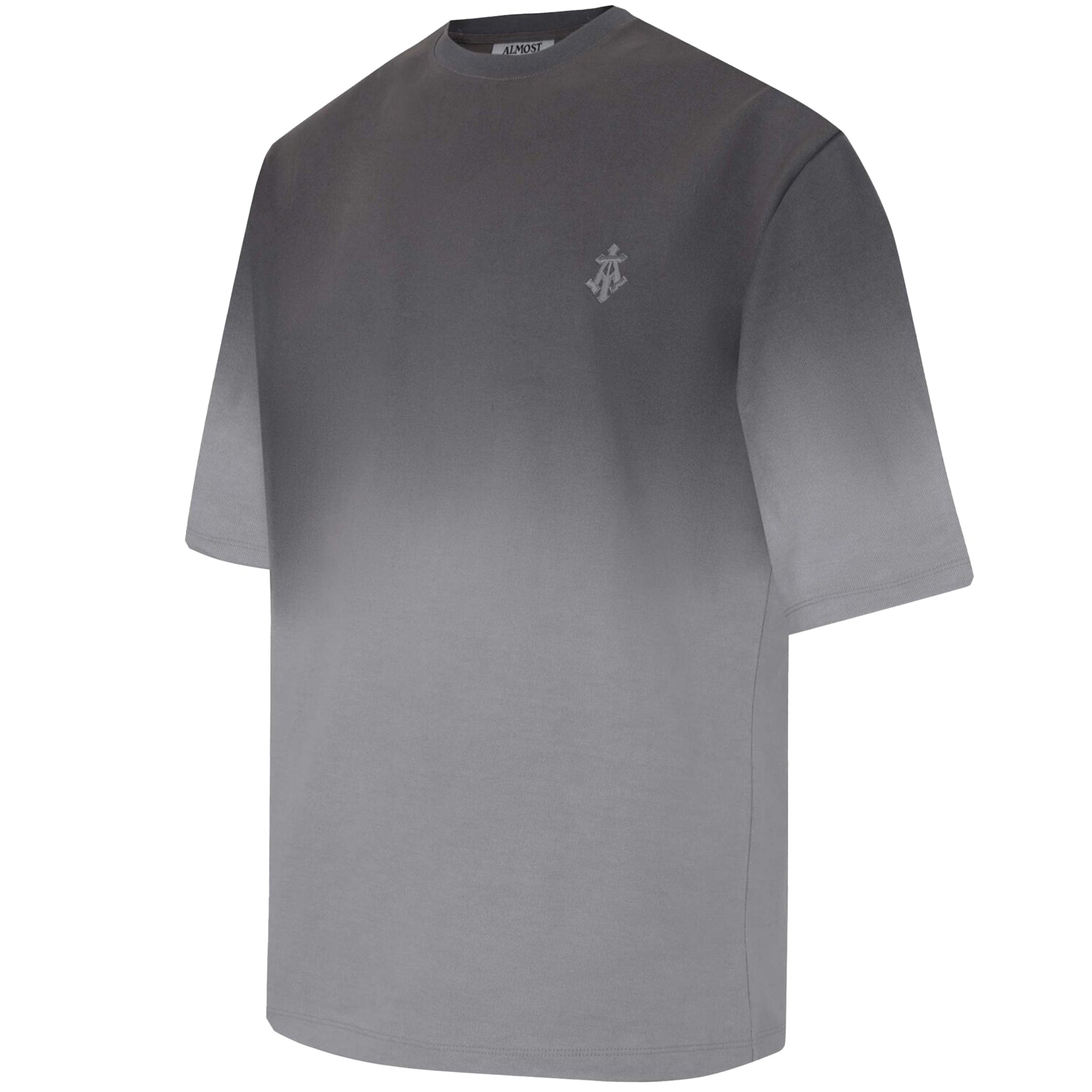 Almost Gods ALPHA CROSS T-Shirt (DIP DYE GREY)