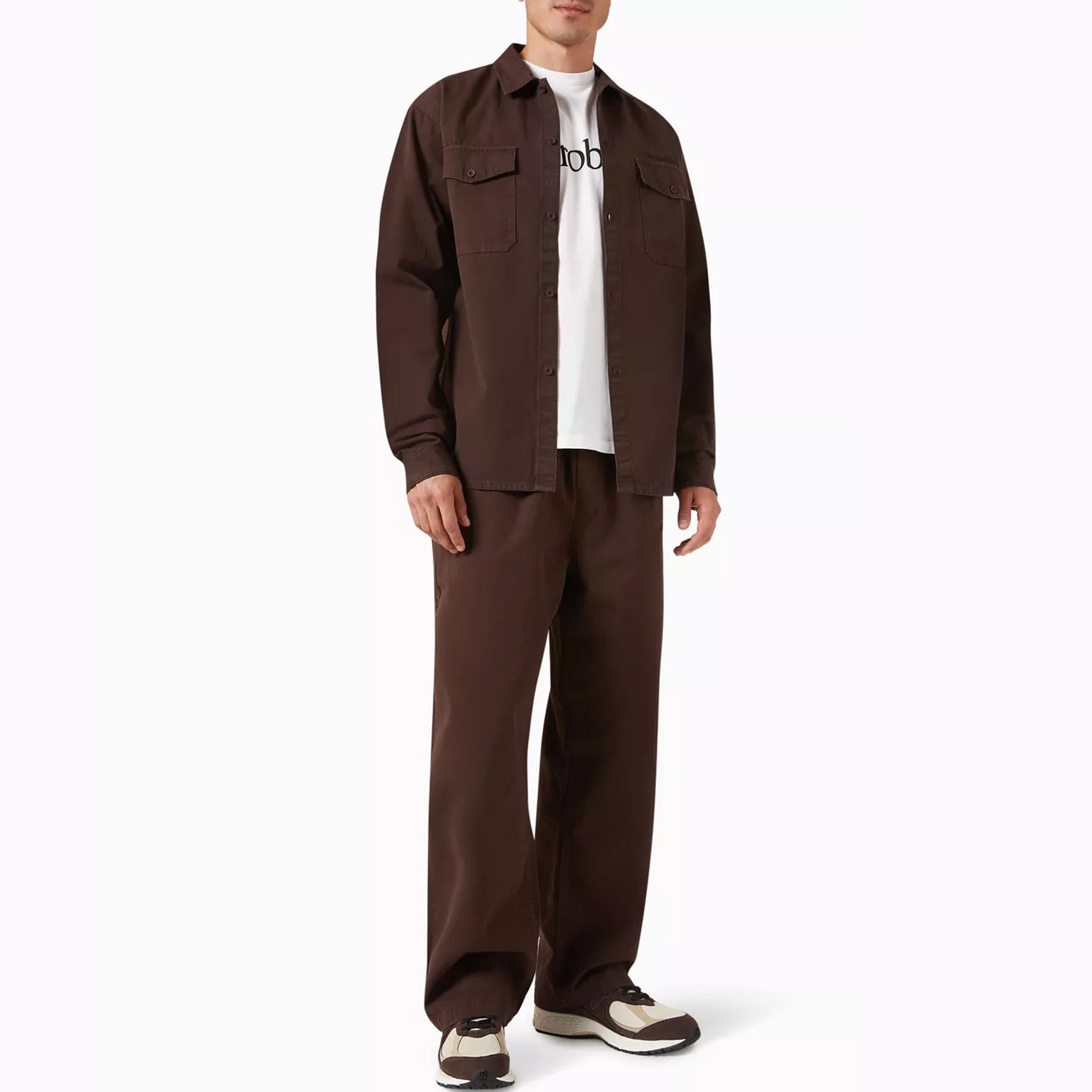 No Problemo Mini Problemo LS Work Shirt (Brown)