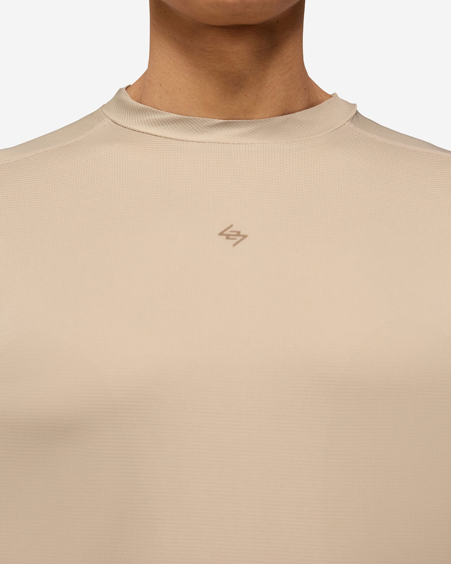 247 Contour Run T-Shirt - Pebble