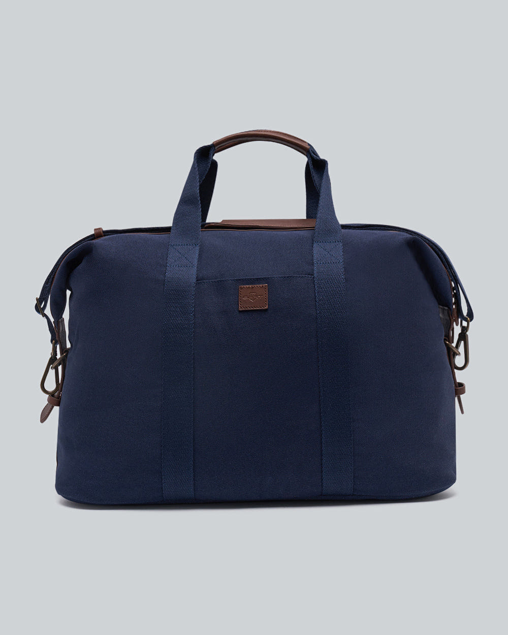 Blue Canvas Duffle Bag For Men (Dark Blue)