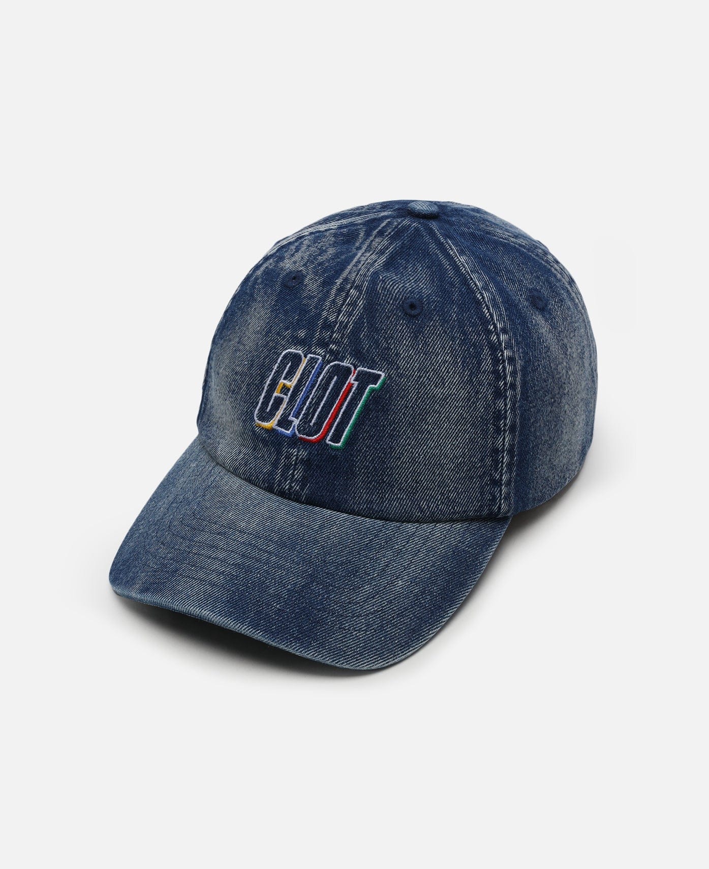 CLOT Color Logo Denim Cap (Blue)