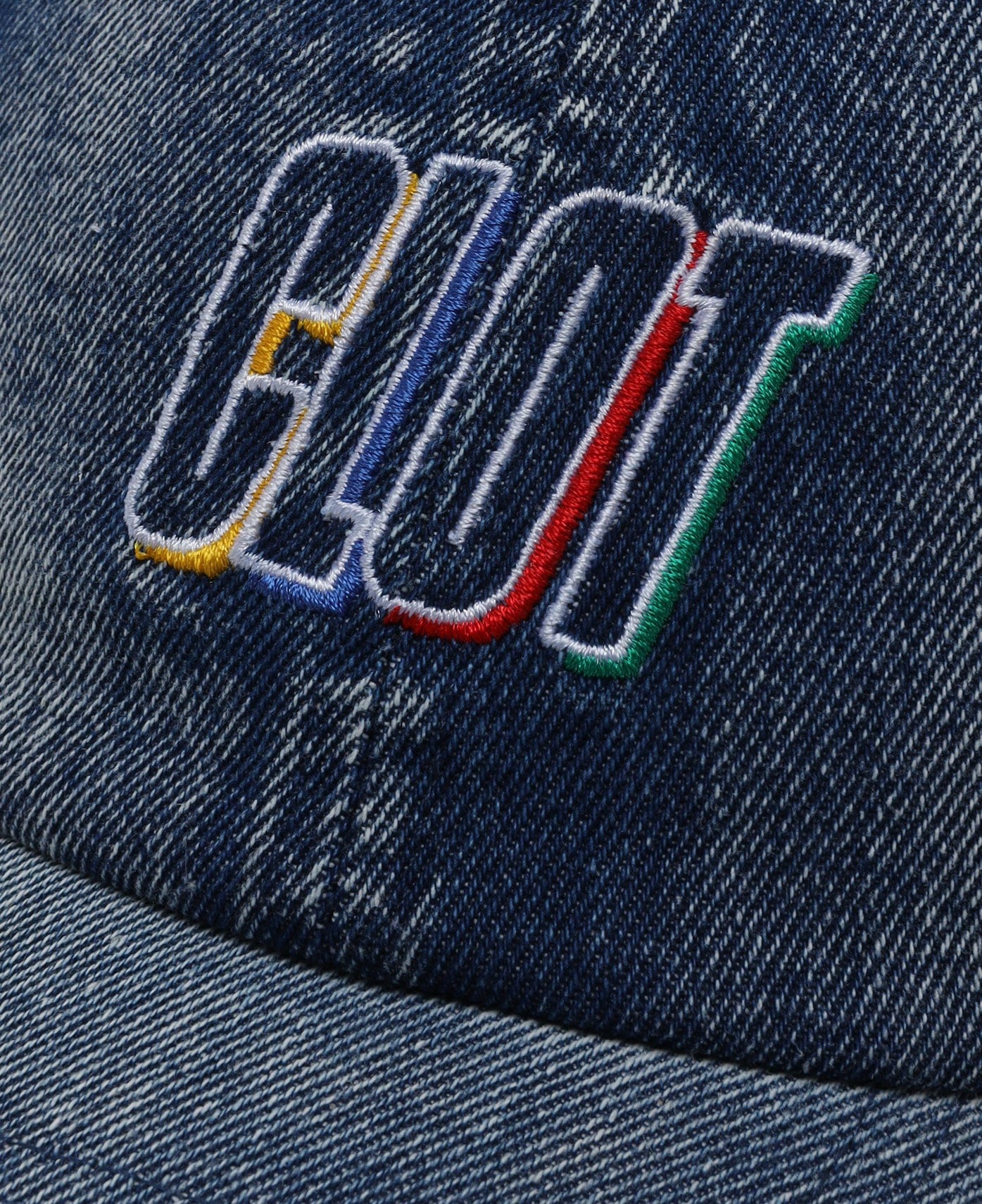 CLOT Color Logo Denim Cap (Blue)