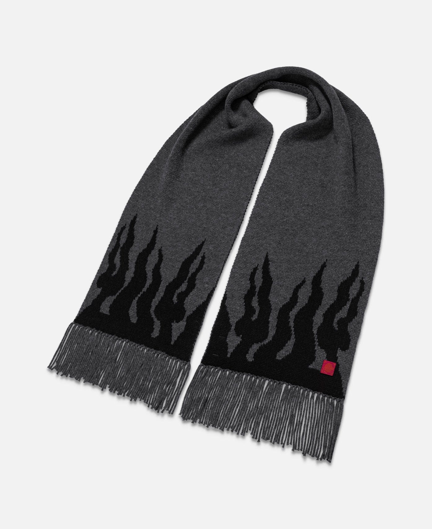 CLOT Flame Knit Scarf (Grey)