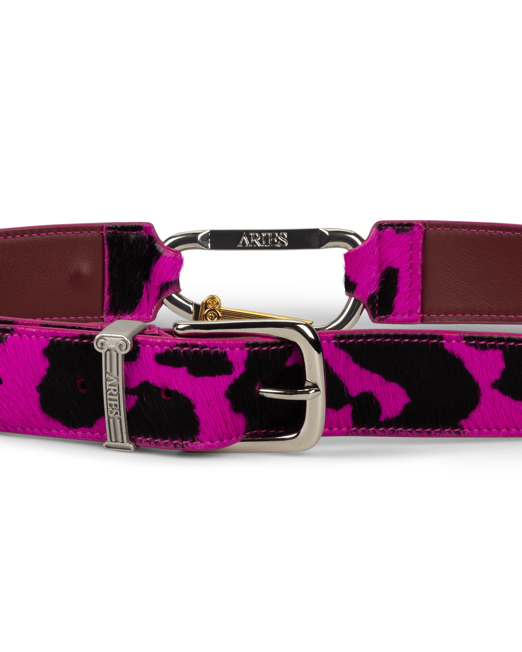 PONY Cow Print Pony Mazzo Belt