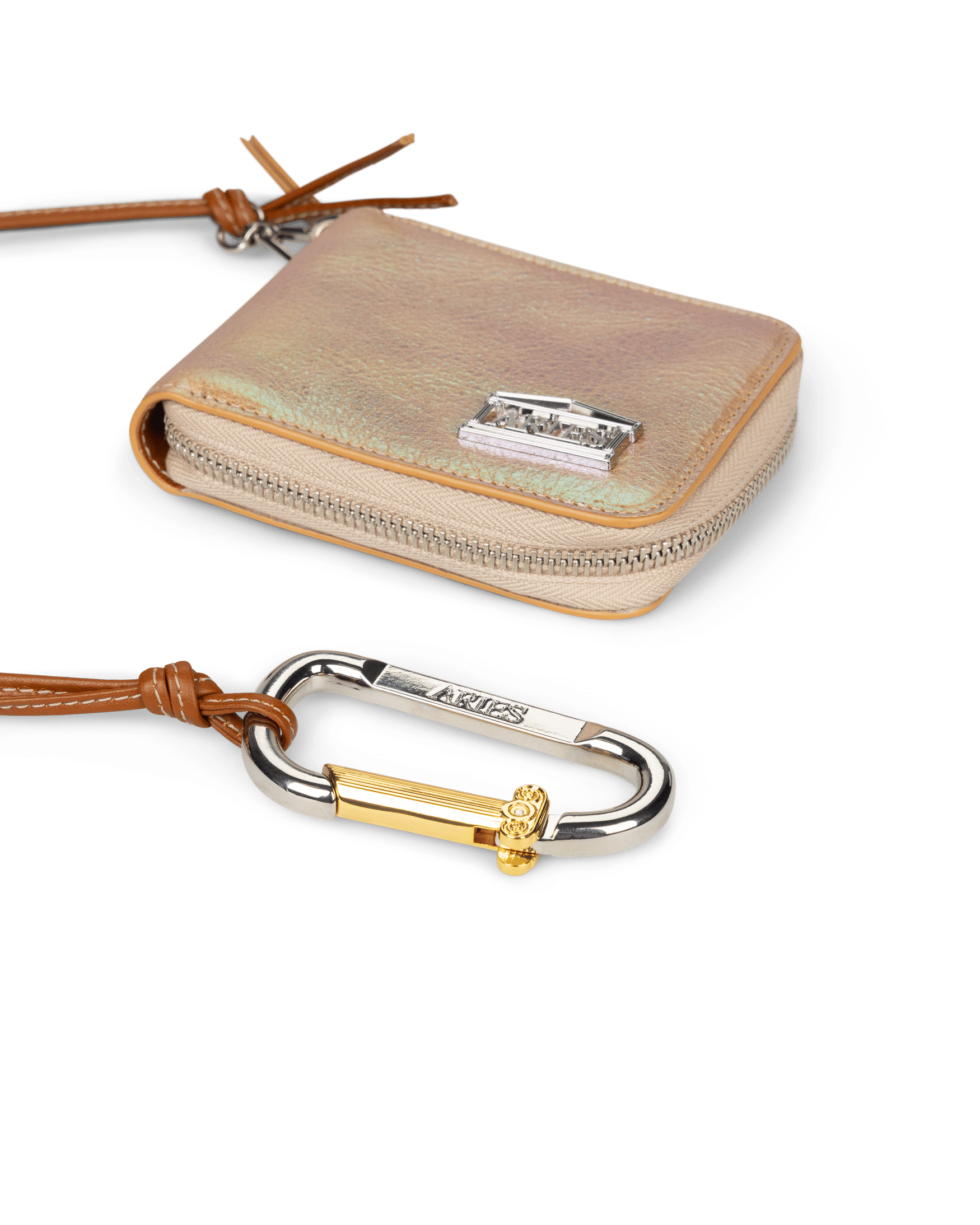 Pearl Leather Bobby Wallet