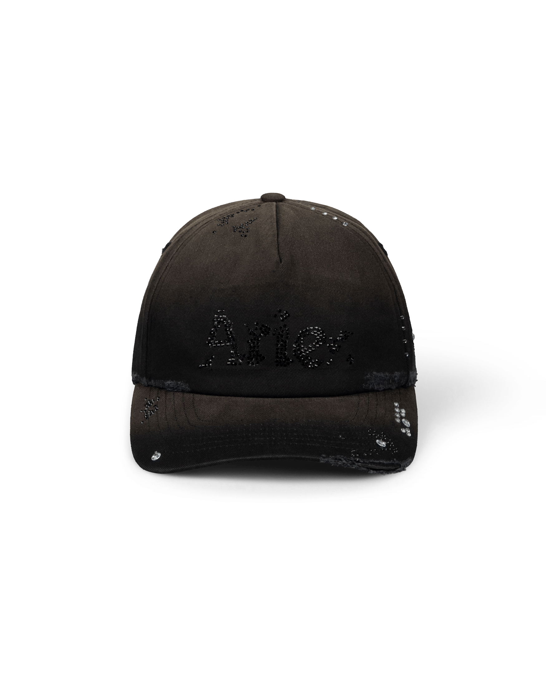 Aries Arise Distressed Diamante Cap