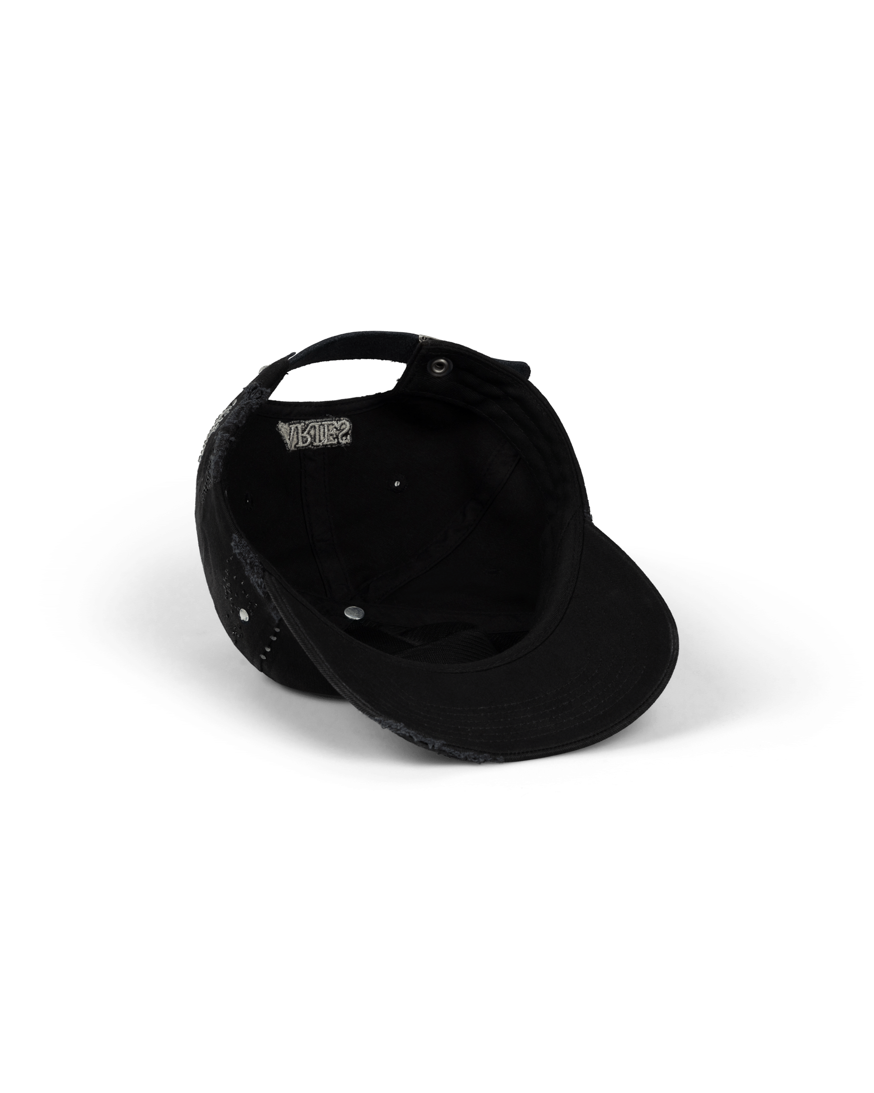 Aries Arise Distressed Diamante Cap