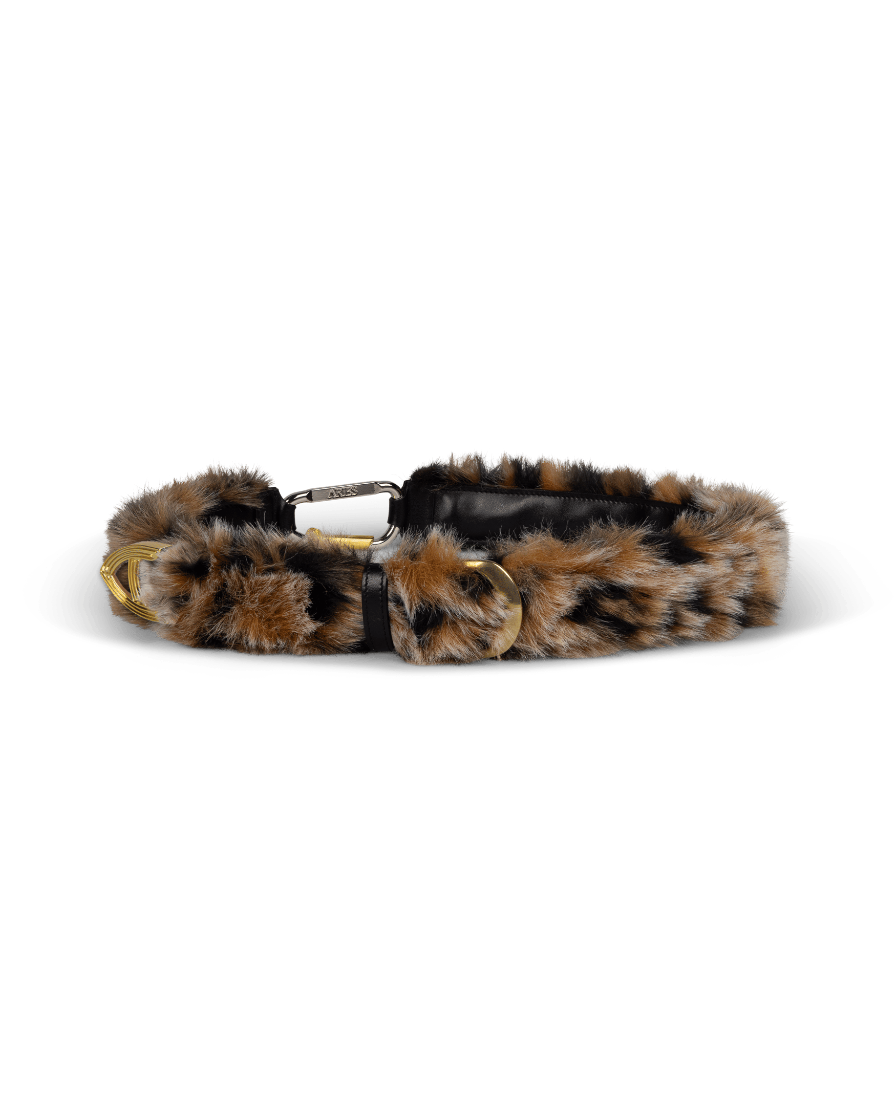 Aries Arise Faux Leopard Mazzo Belt