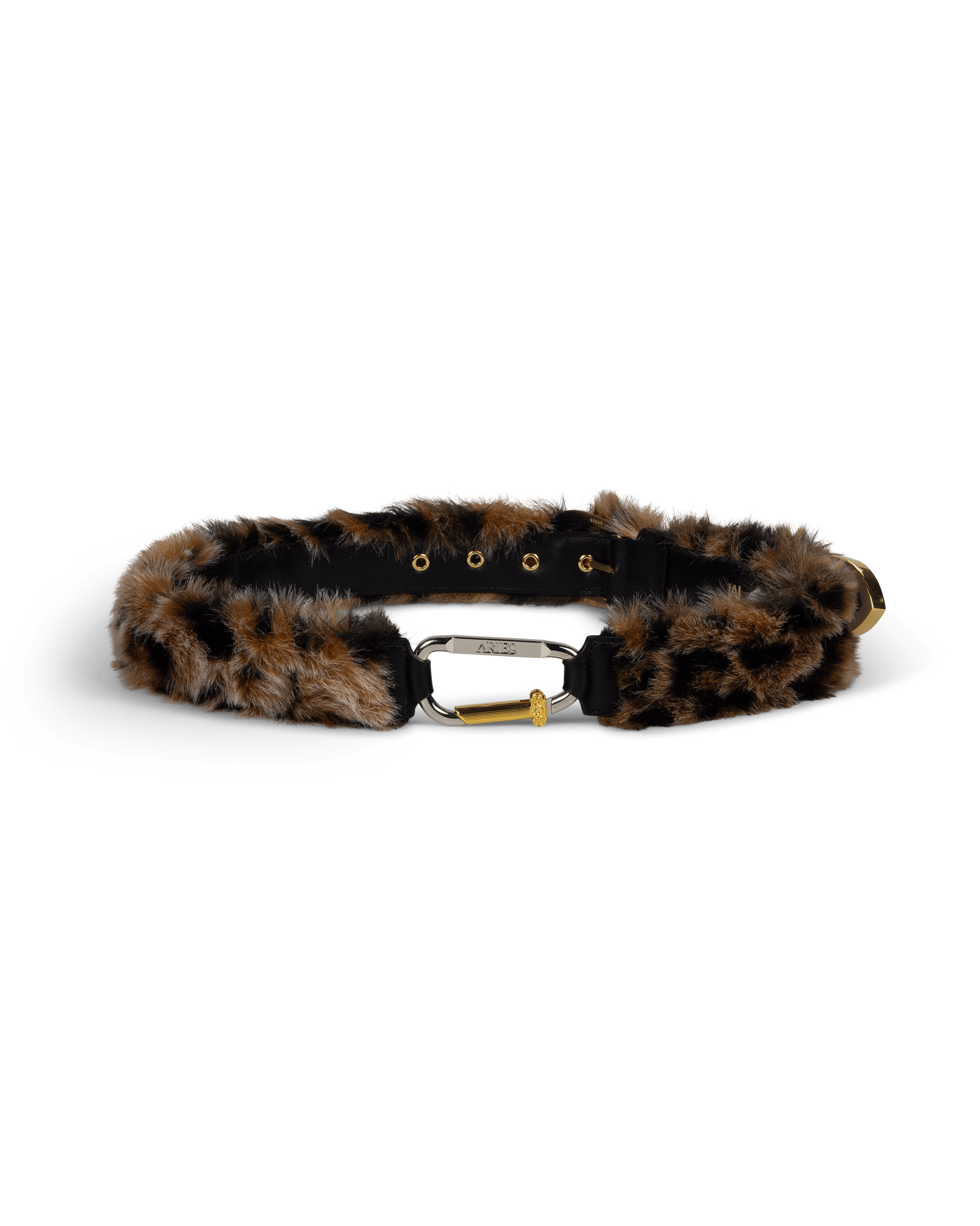 Aries Arise Faux Leopard Mazzo Belt