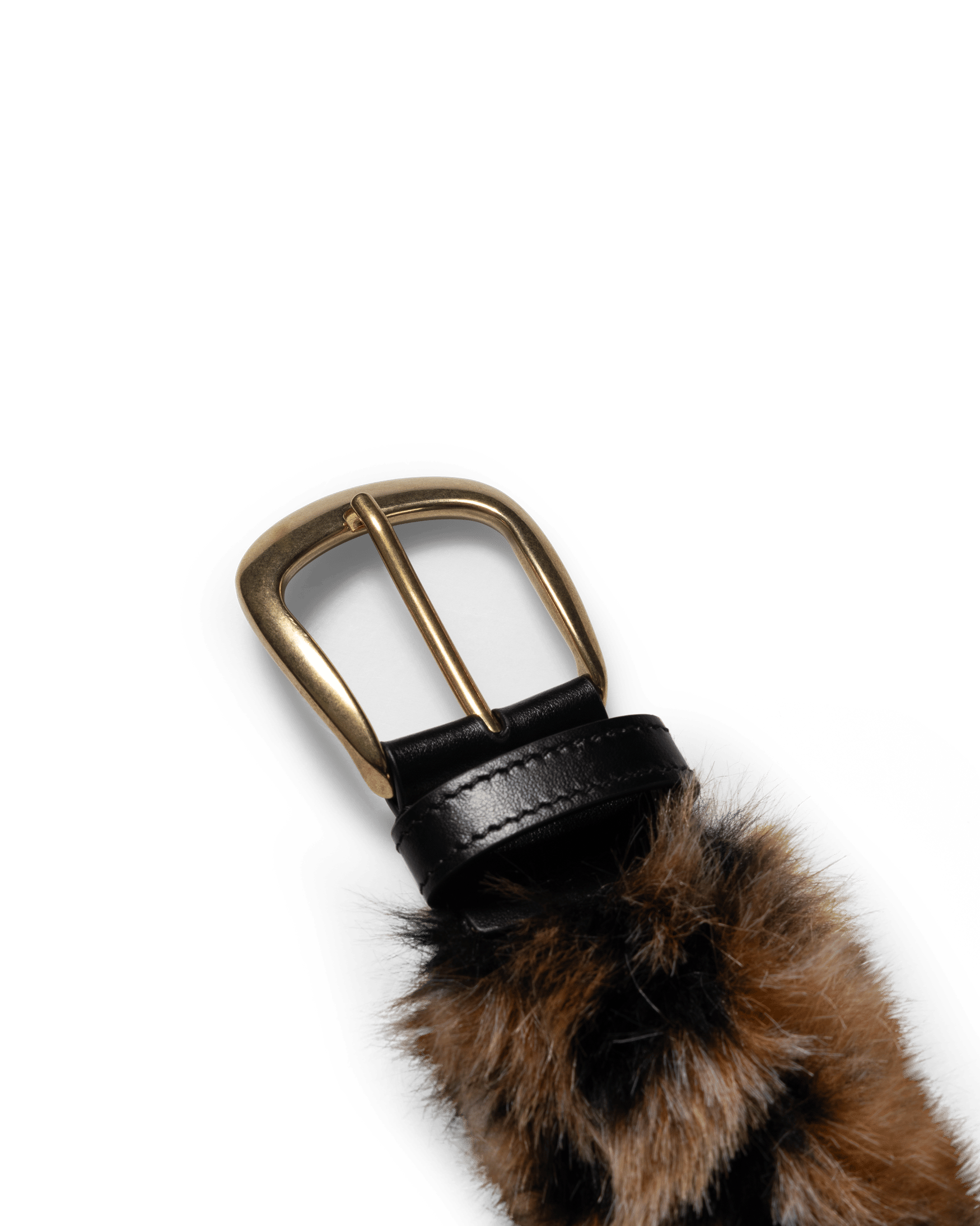 Aries Arise Faux Leopard Mazzo Belt