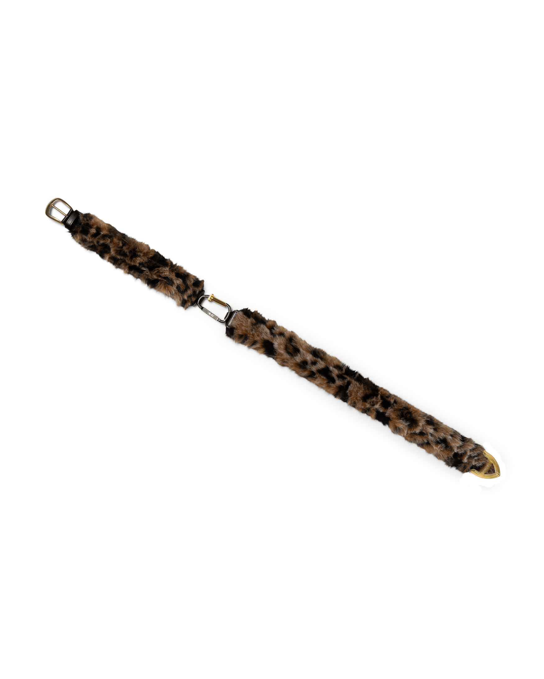 Aries Arise Faux Leopard Mazzo Belt