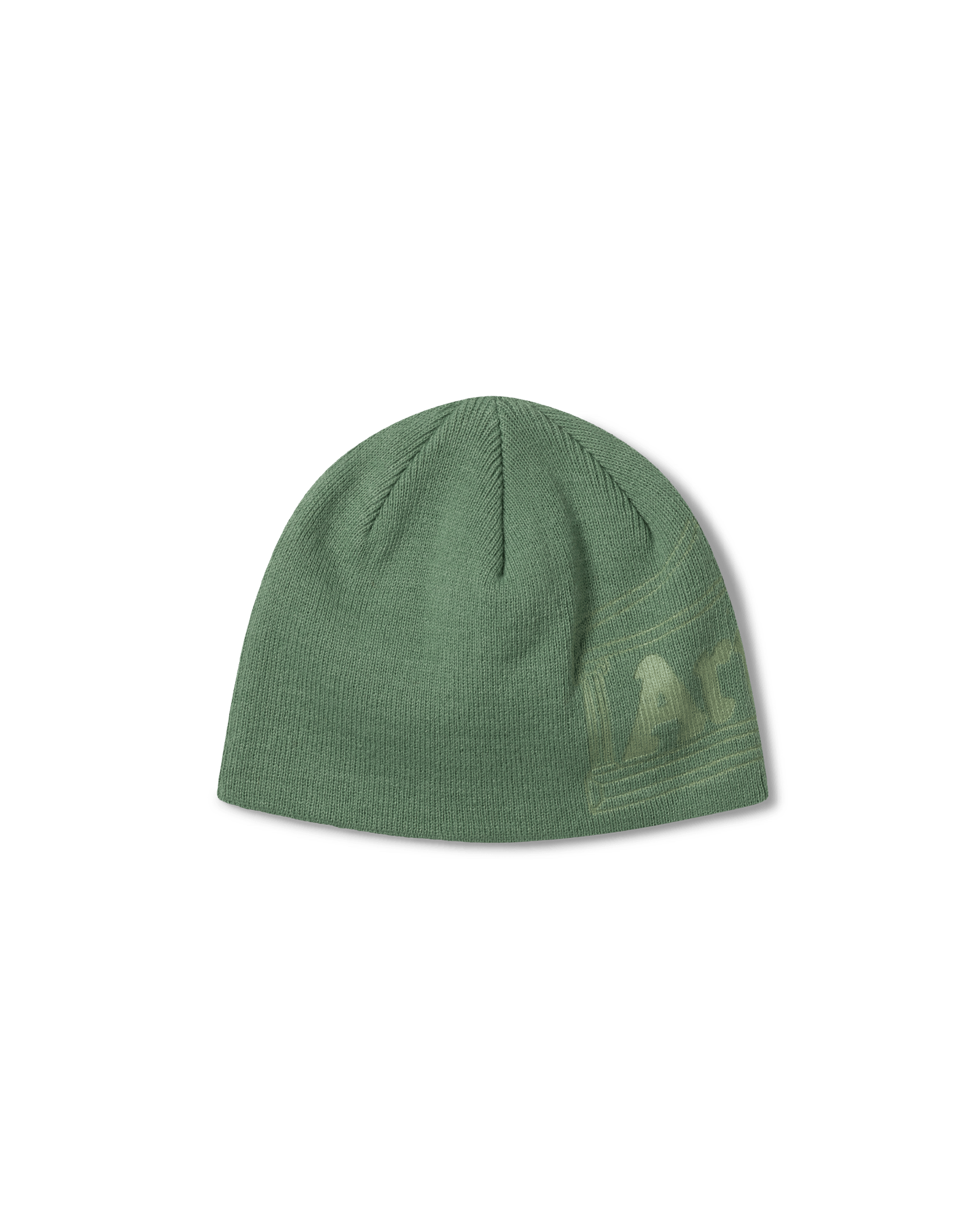 Aries Arise Temple Embossed Skull Beanie