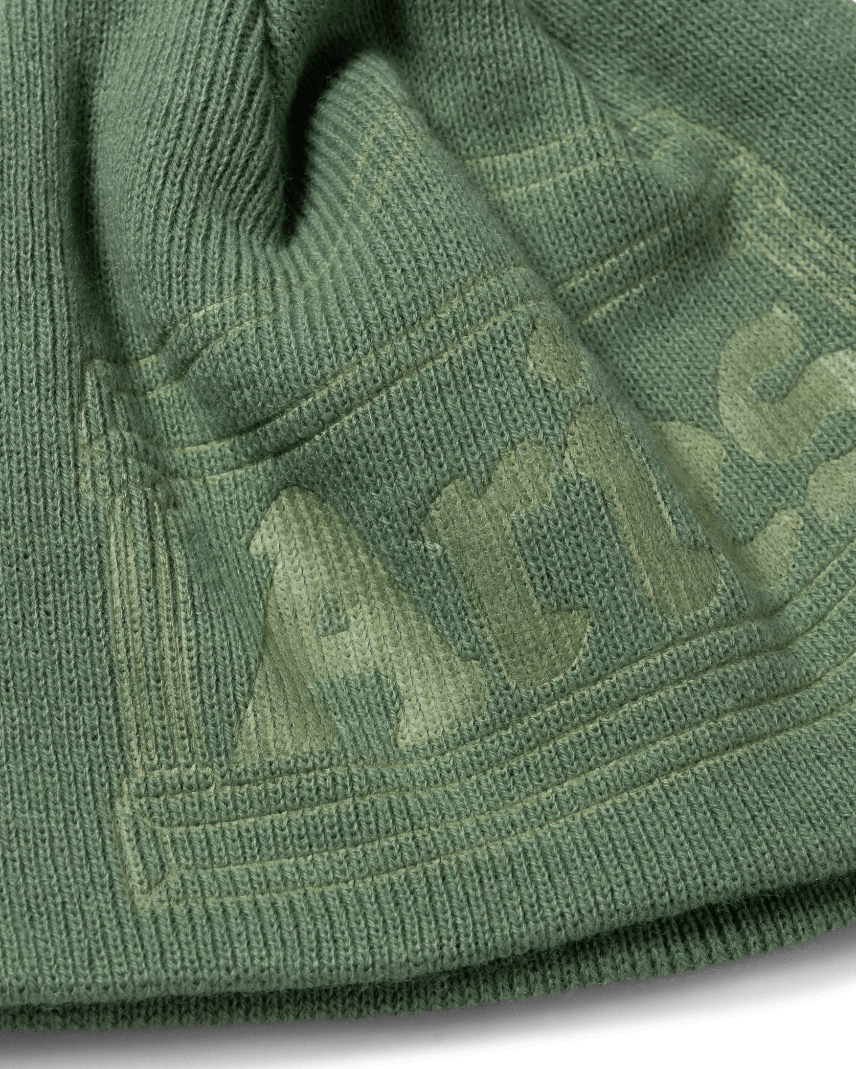 Aries Arise Temple Embossed Skull Beanie