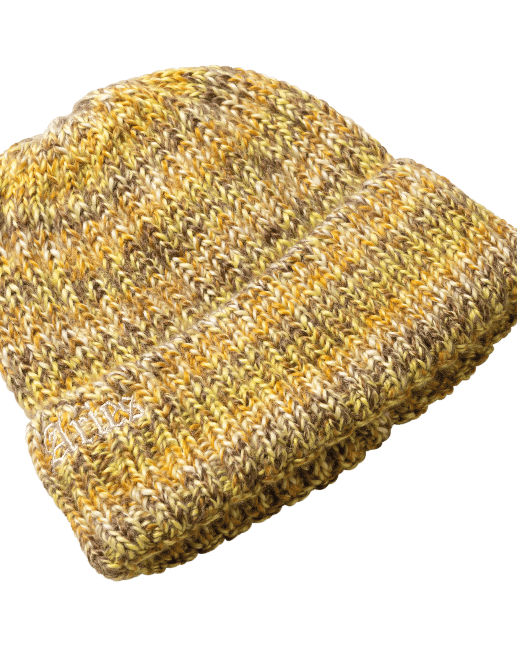 Space Rib Knit Space Dye Beanie