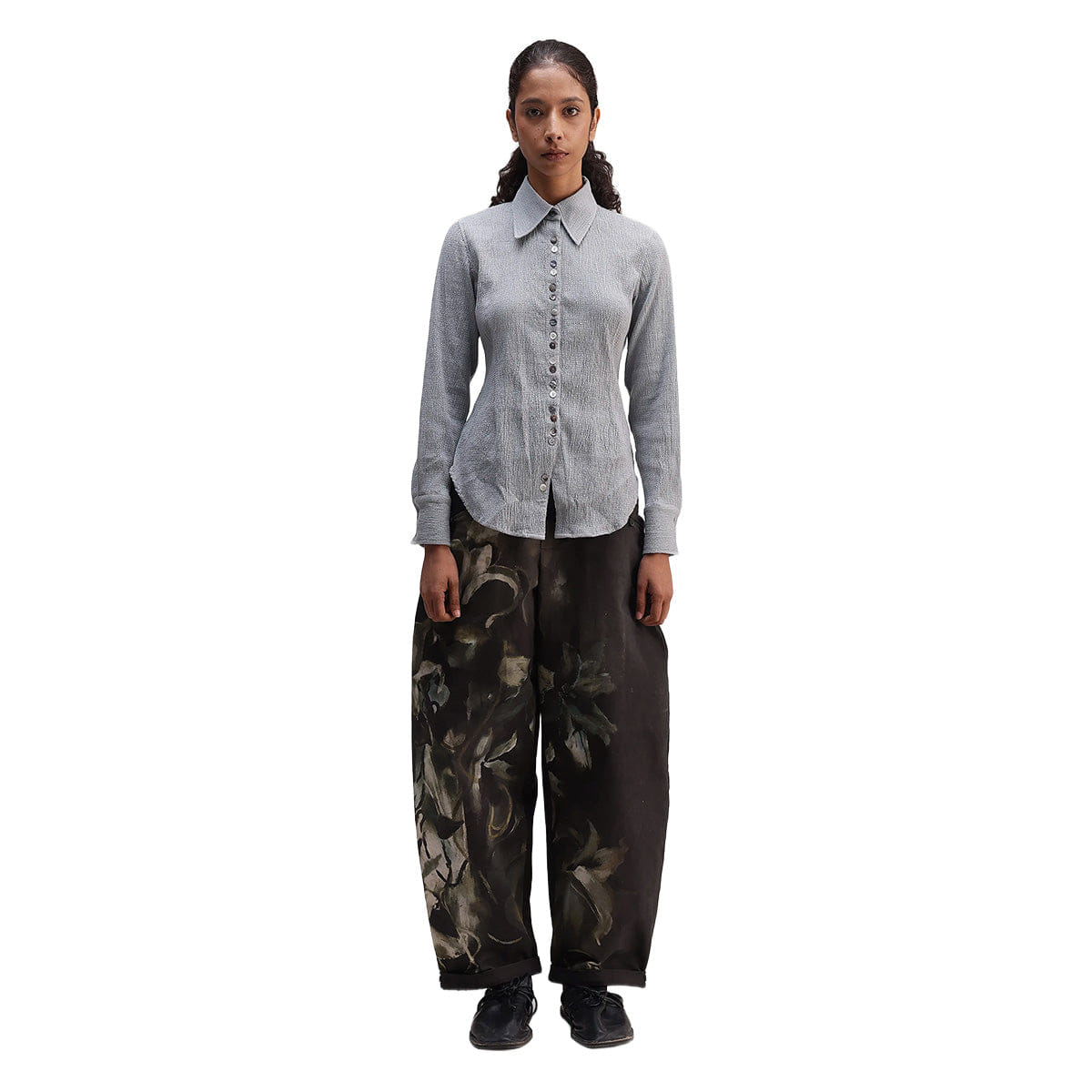 Almost Gods Lilies Barrel Pants