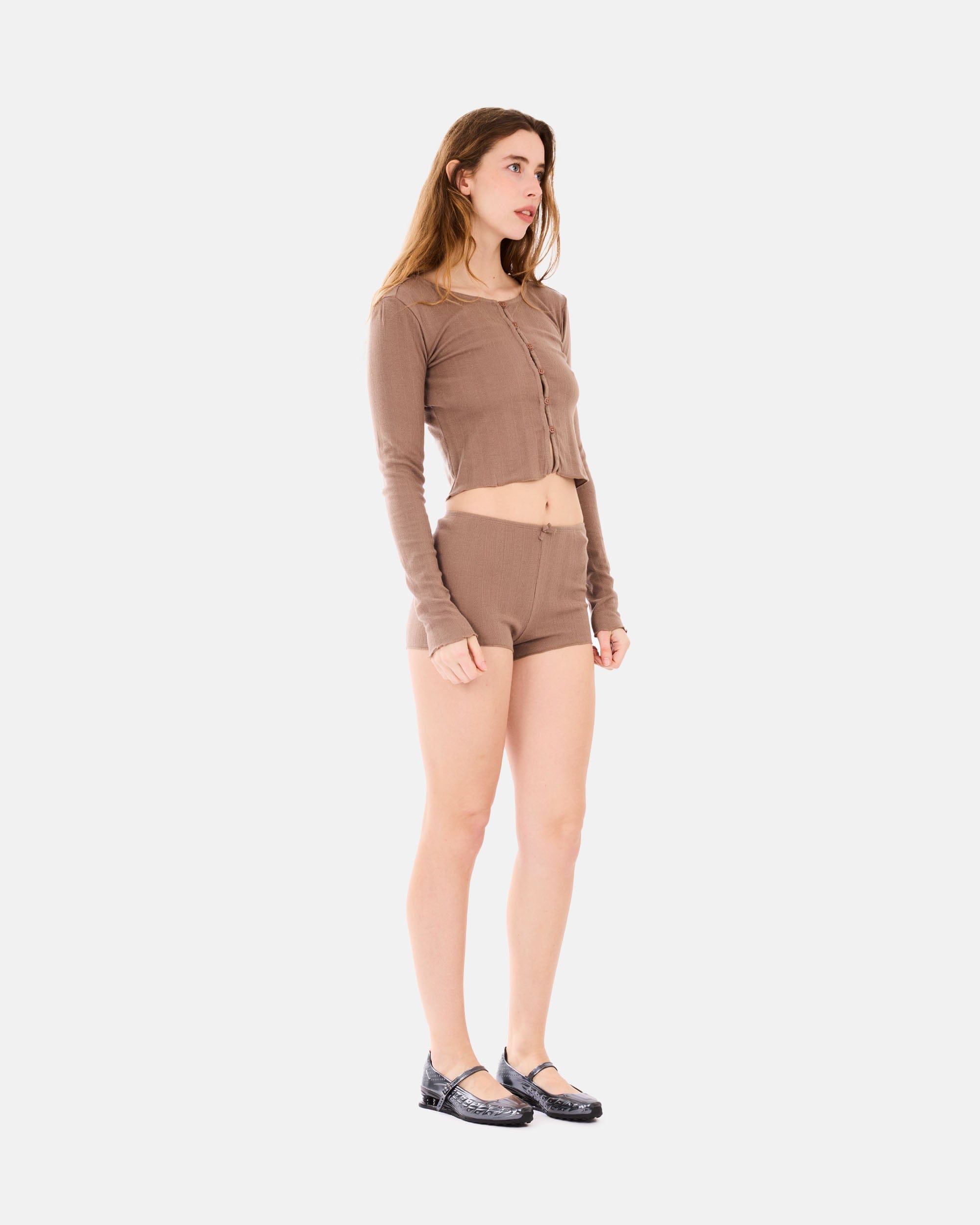 DG Organic Basics Aps Pointelle Shorts