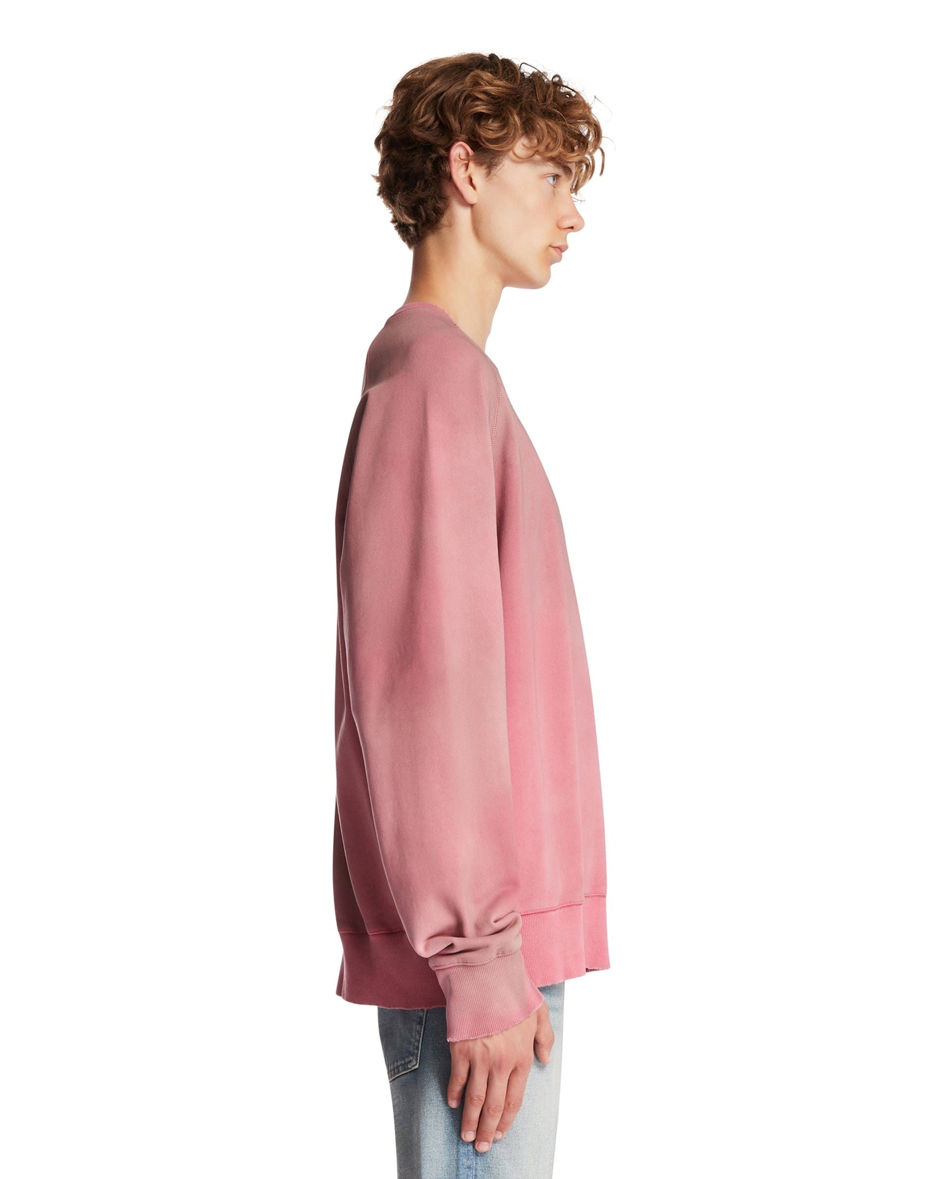 ANTIK DENIM Felpa In Cotone Rosa