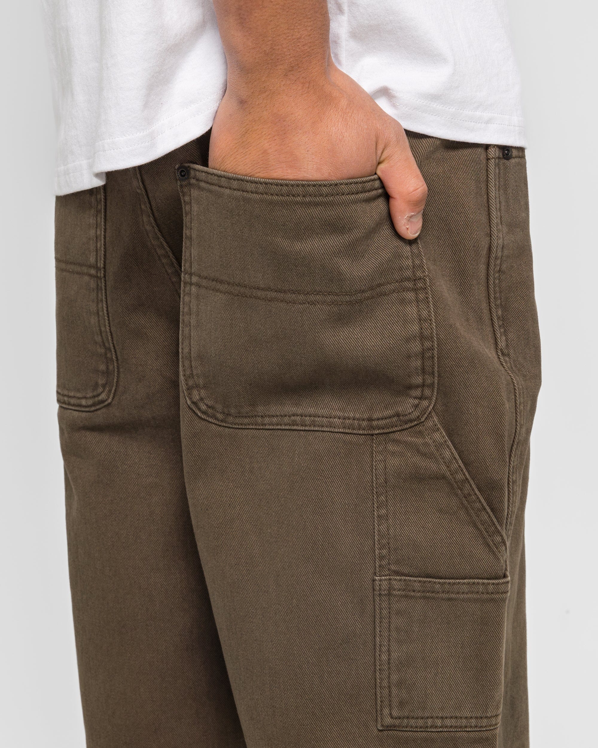 Thisisneverthat Relaxed Painter Short - Brown