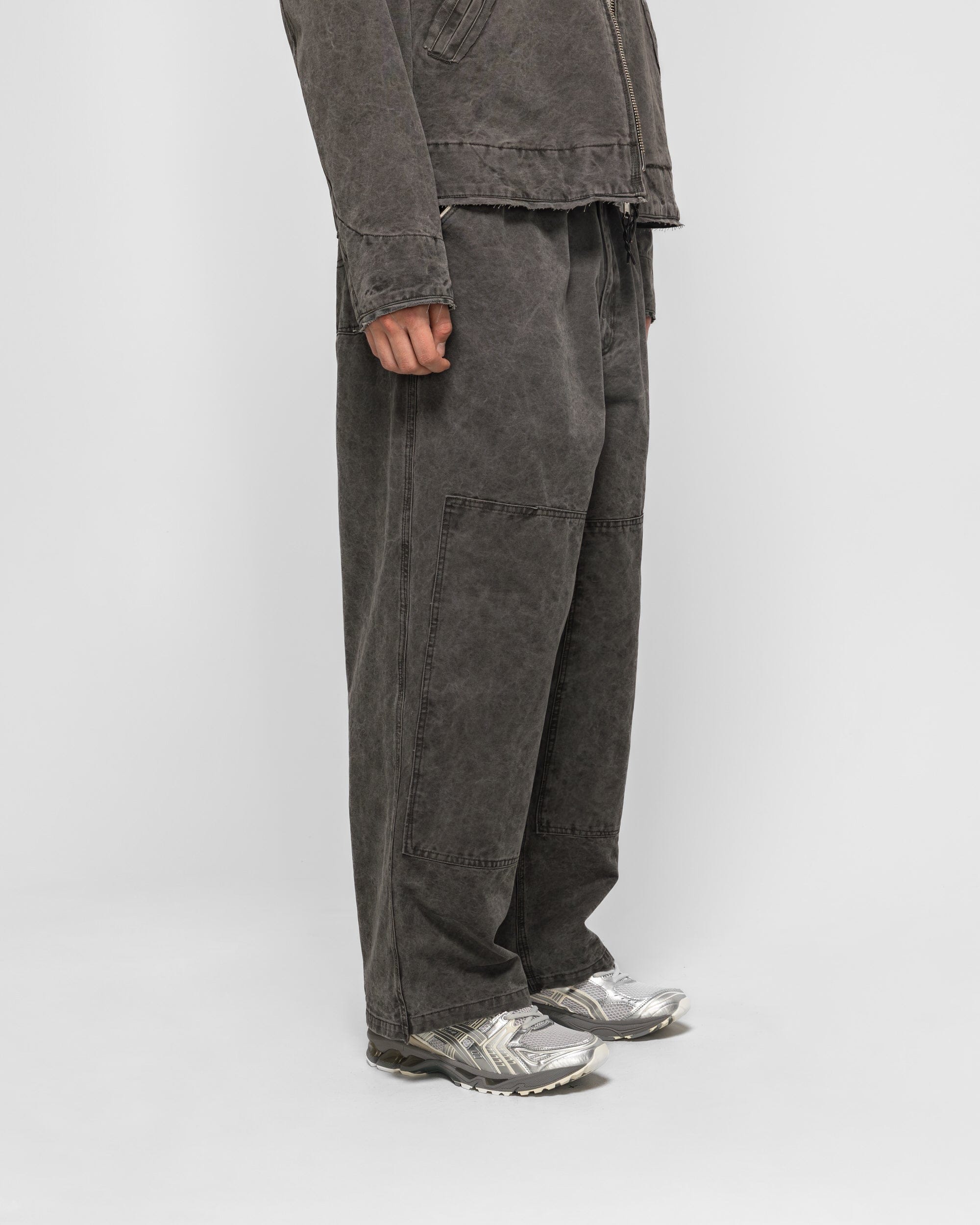 Camiel Fortgens Topless Overalls - Black Vintage Wash