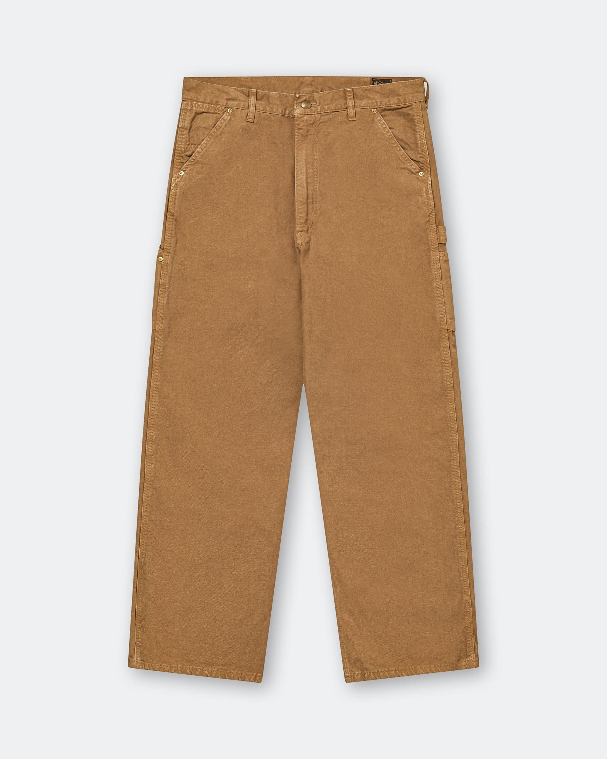 Orslow Dad's Fit Oxford Painter Pants - Brown