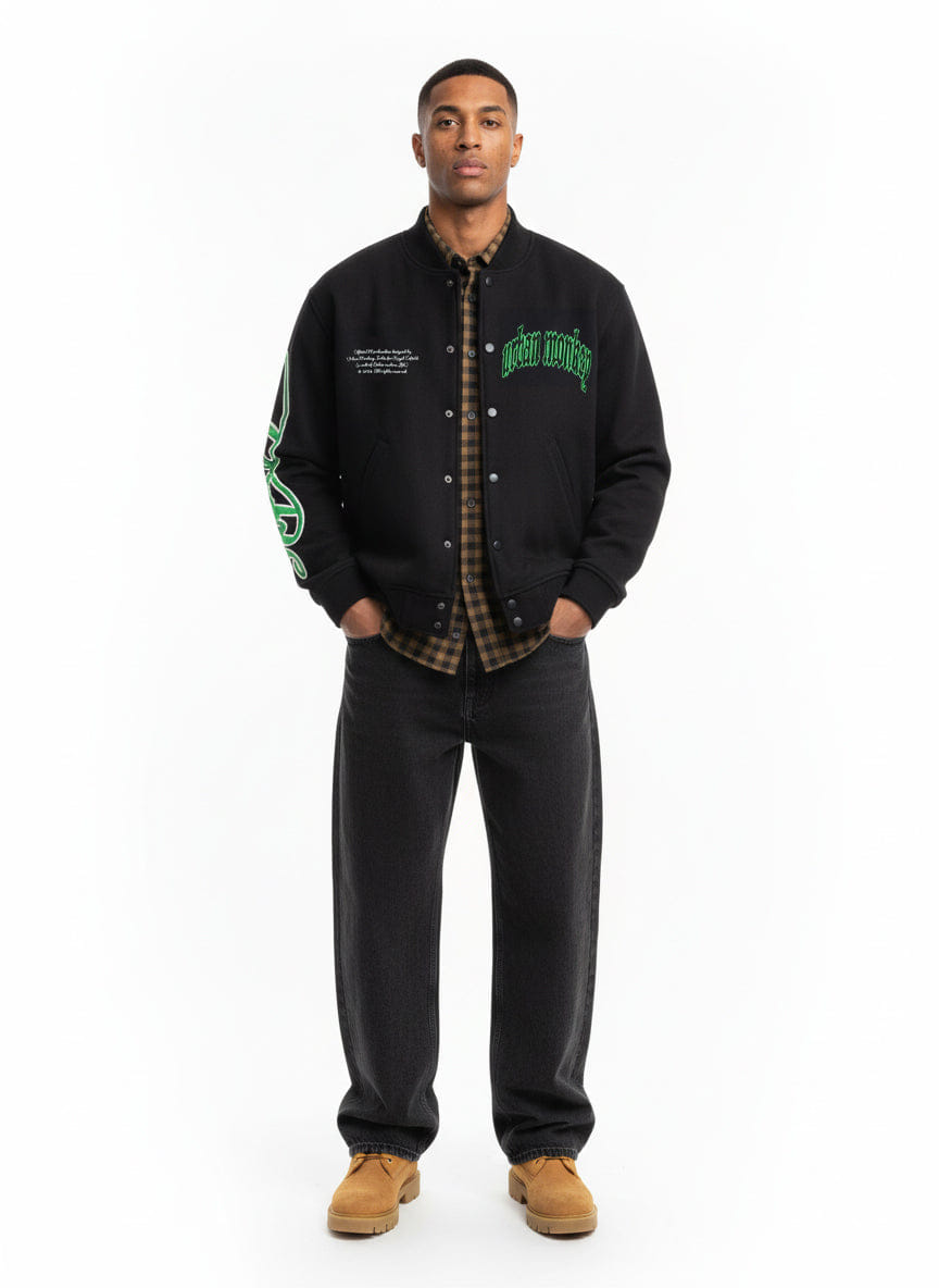 Emperor Varsity Jacket_Royal Enfield x Urban Monkey