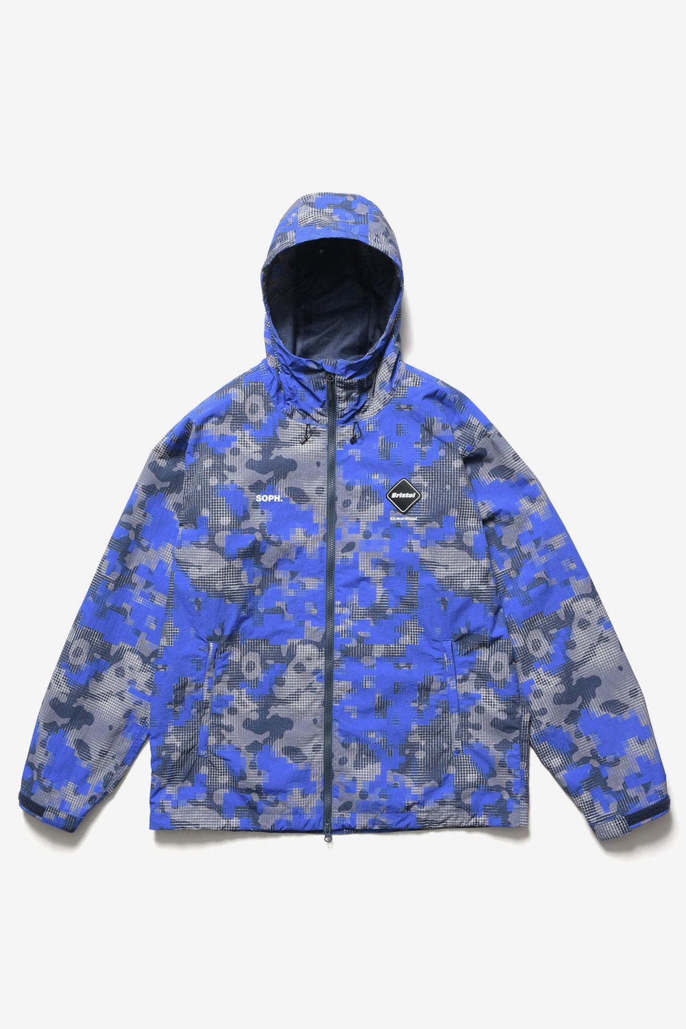F.c.real Bristol FRAGMENT: CAMOUFLAGE NYLON BLOUSON*