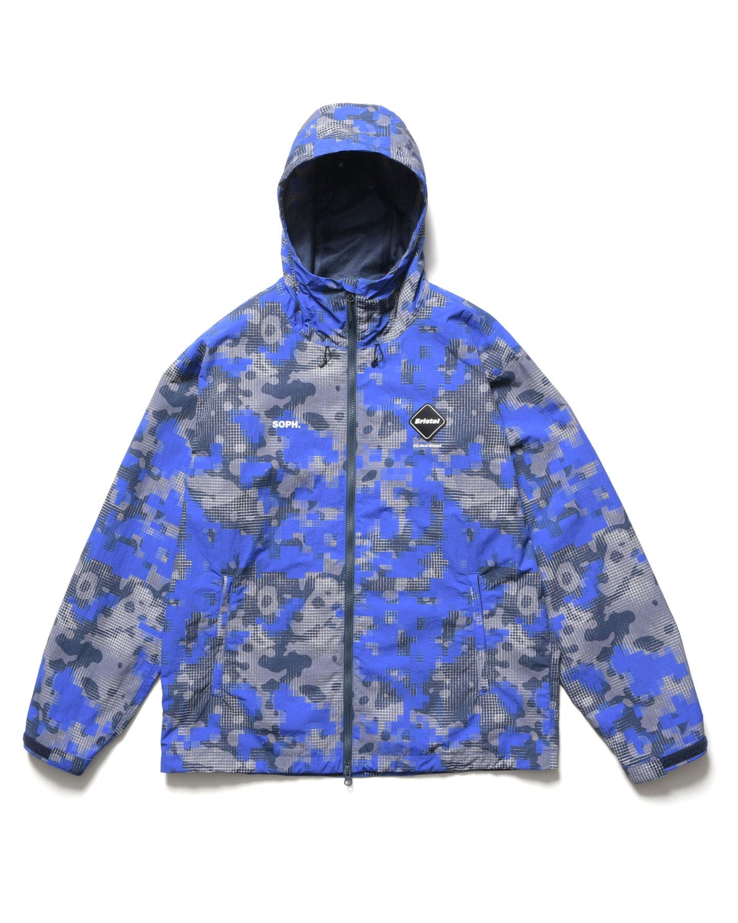 F.c.real Bristol FRAGMENT: CAMOUFLAGE NYLON BLOUSON*