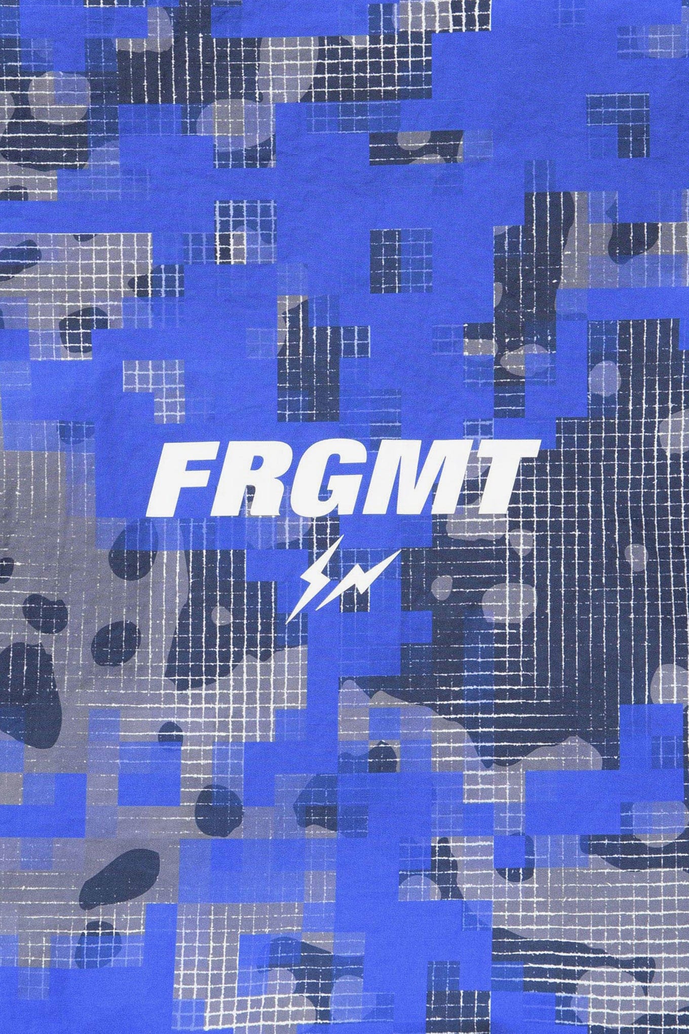 F.c.real Bristol FRAGMENT: CAMOUFLAGE NYLON BLOUSON*