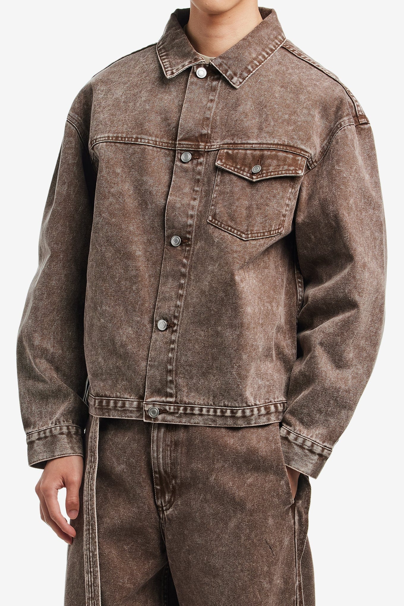 BEACH Brains TRUCKER JACKET