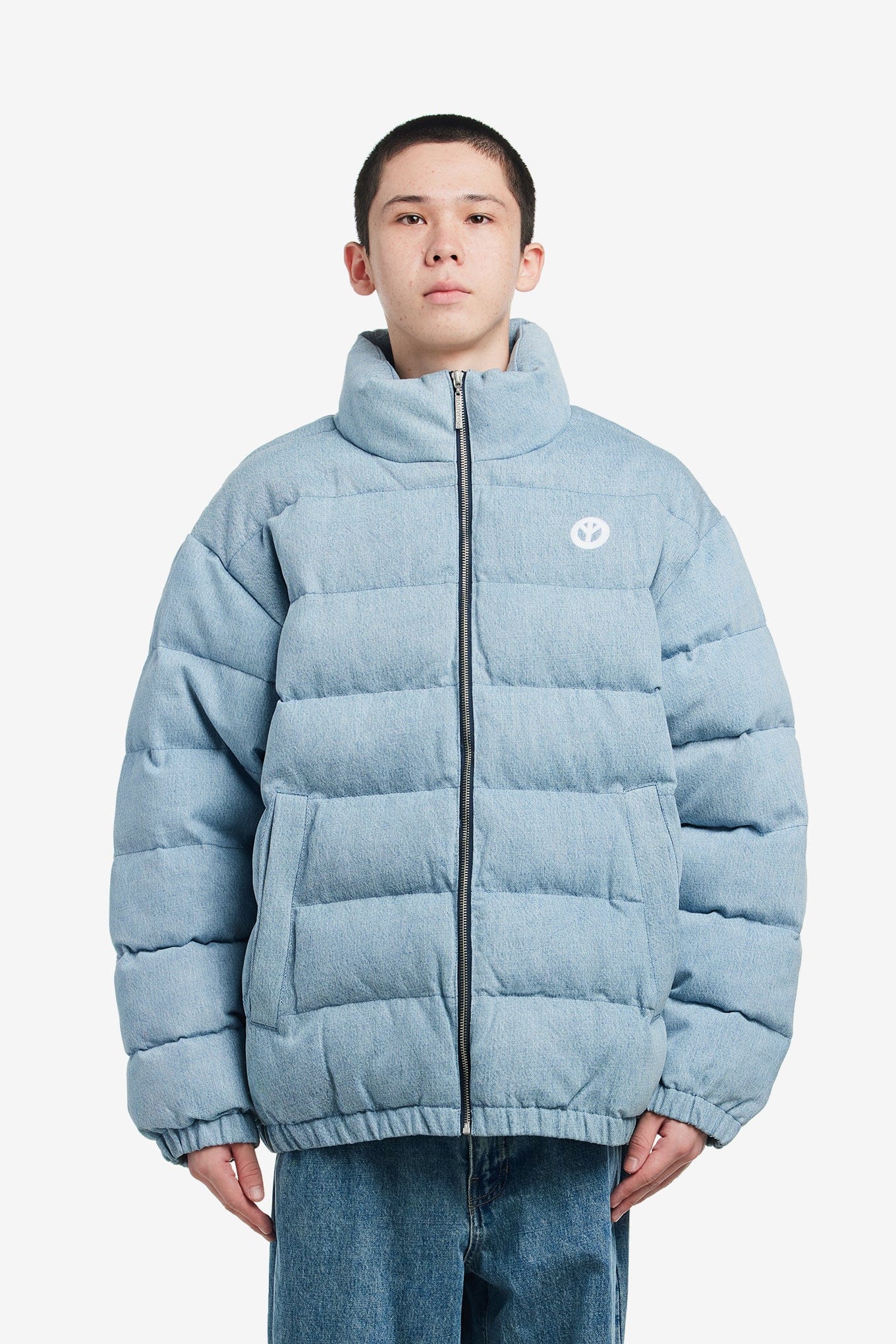 Babylon BB DENIM PUFFER JACKET