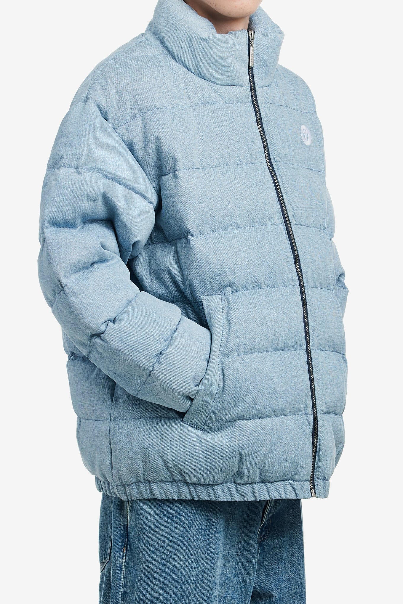 Babylon BB DENIM PUFFER JACKET