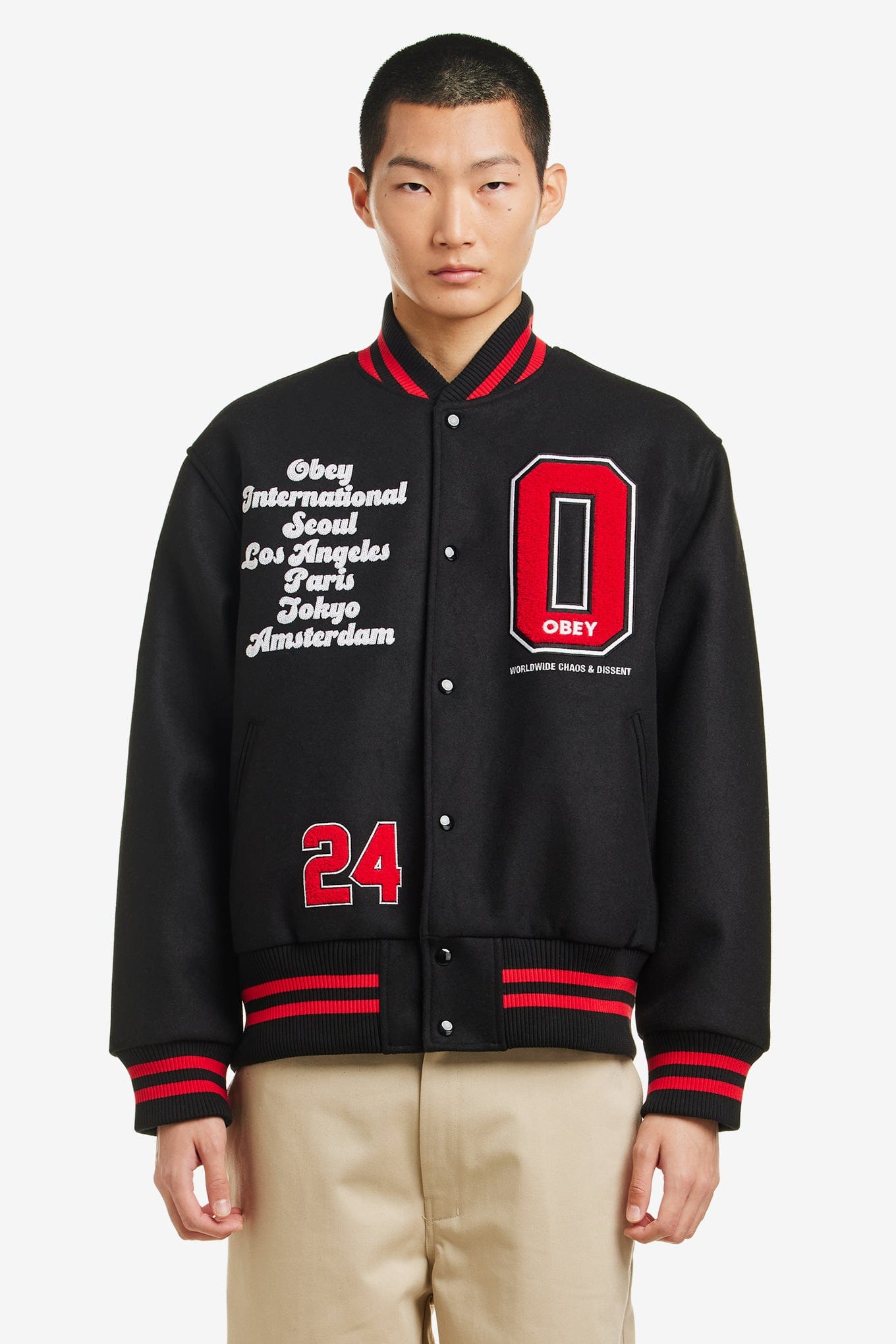 OBEY INTERNATIONAL WORLDWIDE VARSITY TOKYO