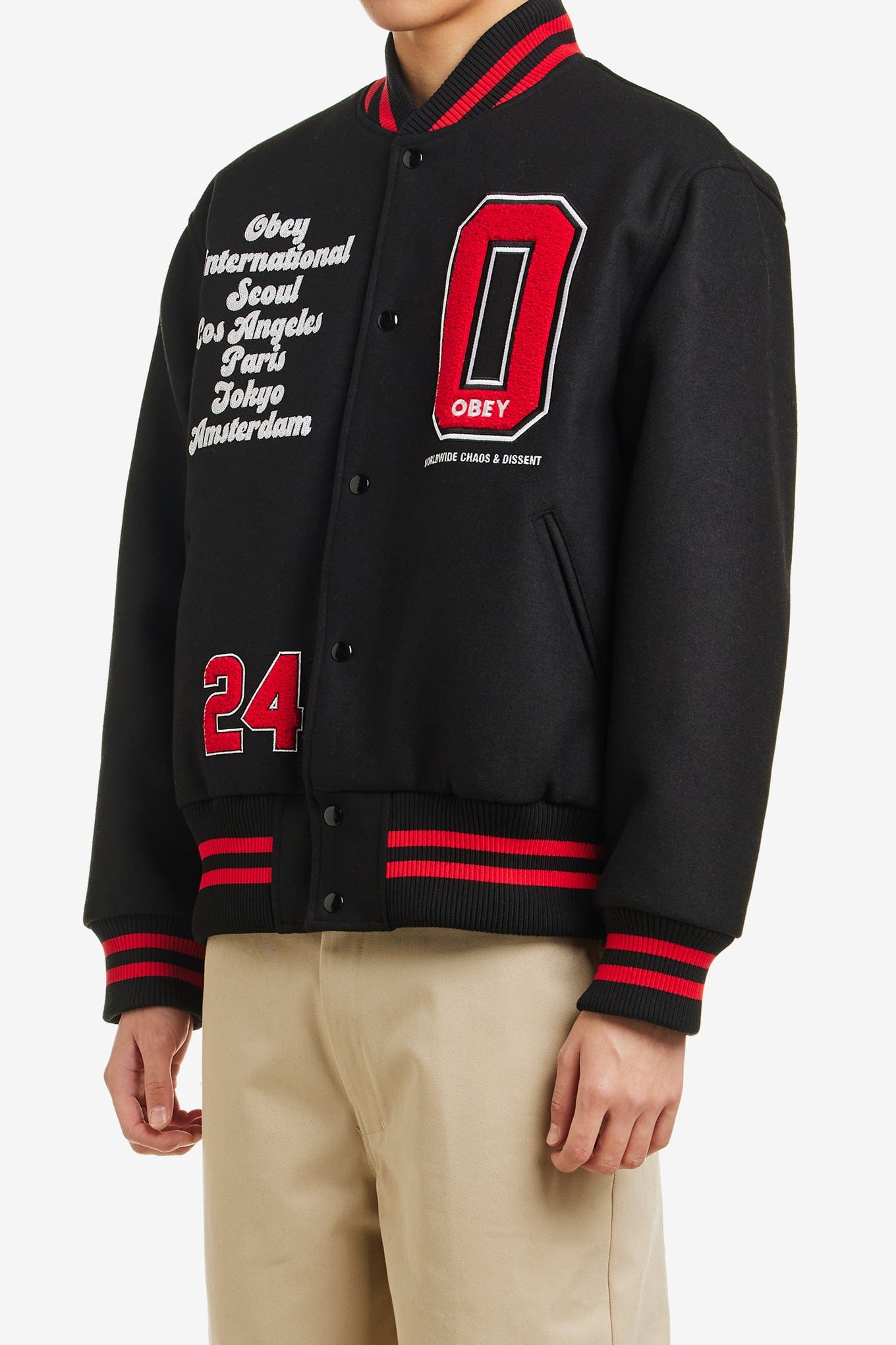 OBEY INTERNATIONAL WORLDWIDE VARSITY TOKYO