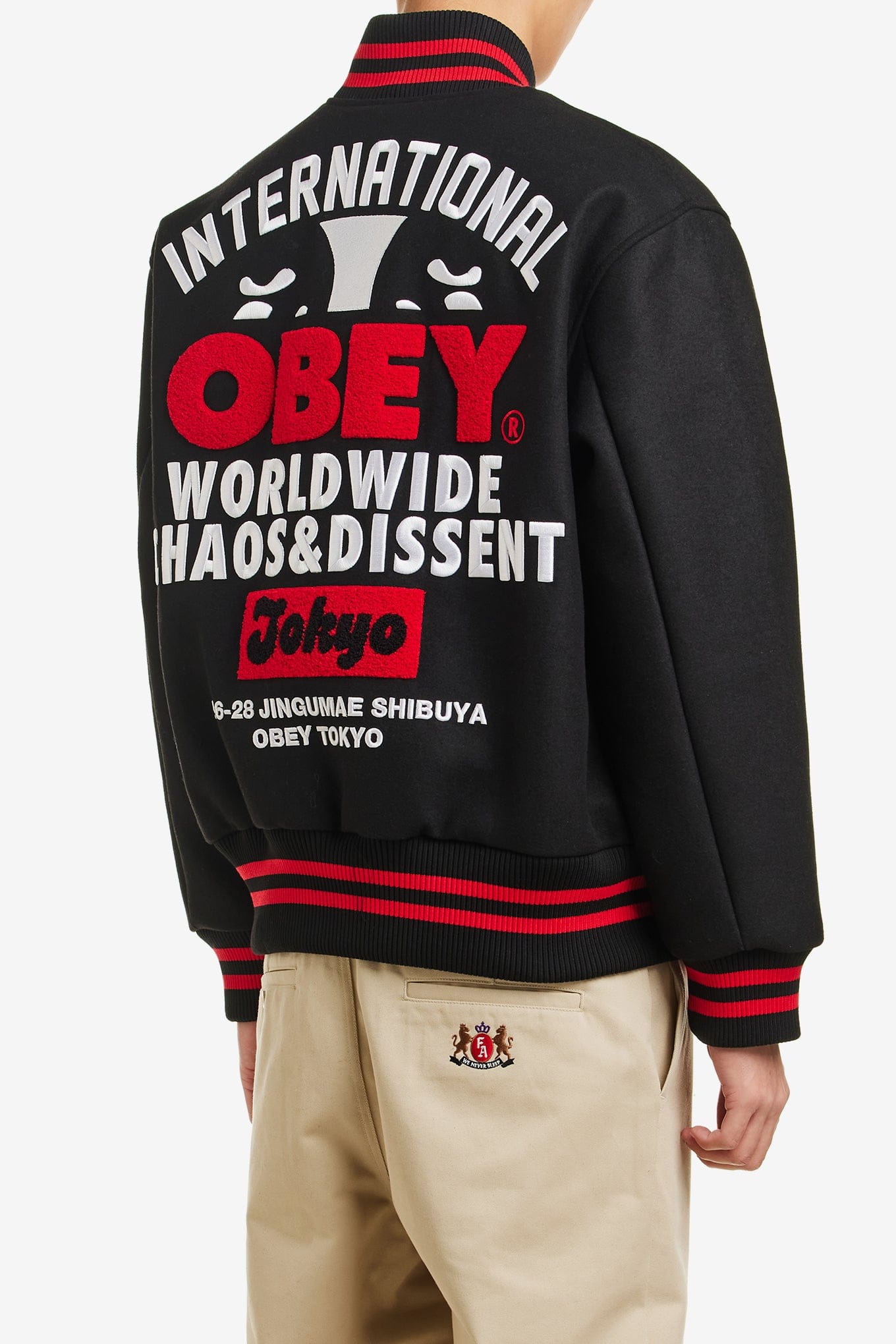 OBEY INTERNATIONAL WORLDWIDE VARSITY TOKYO