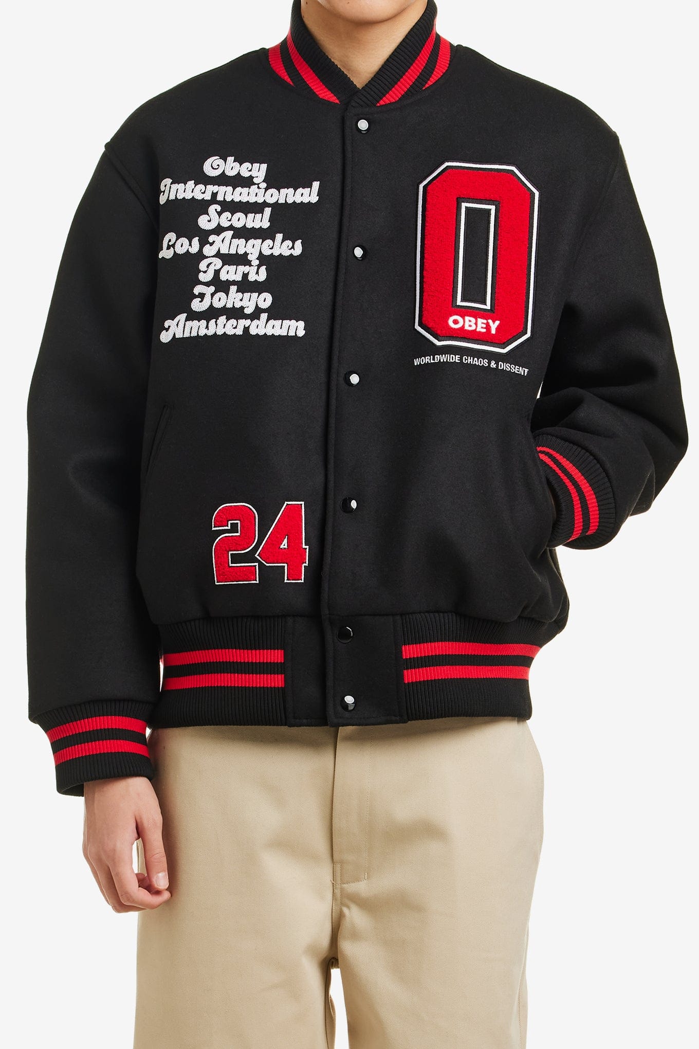 OBEY INTERNATIONAL WORLDWIDE VARSITY TOKYO