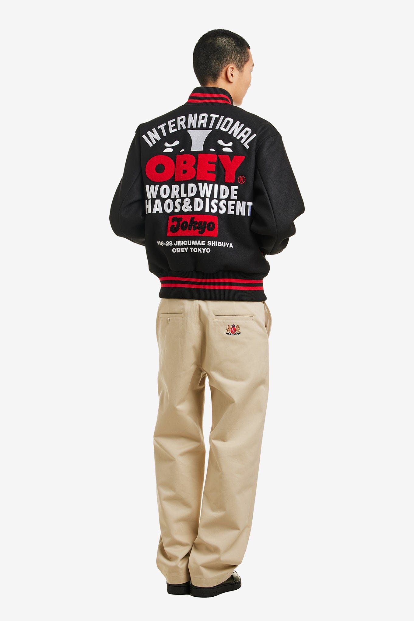 OBEY INTERNATIONAL WORLDWIDE VARSITY TOKYO