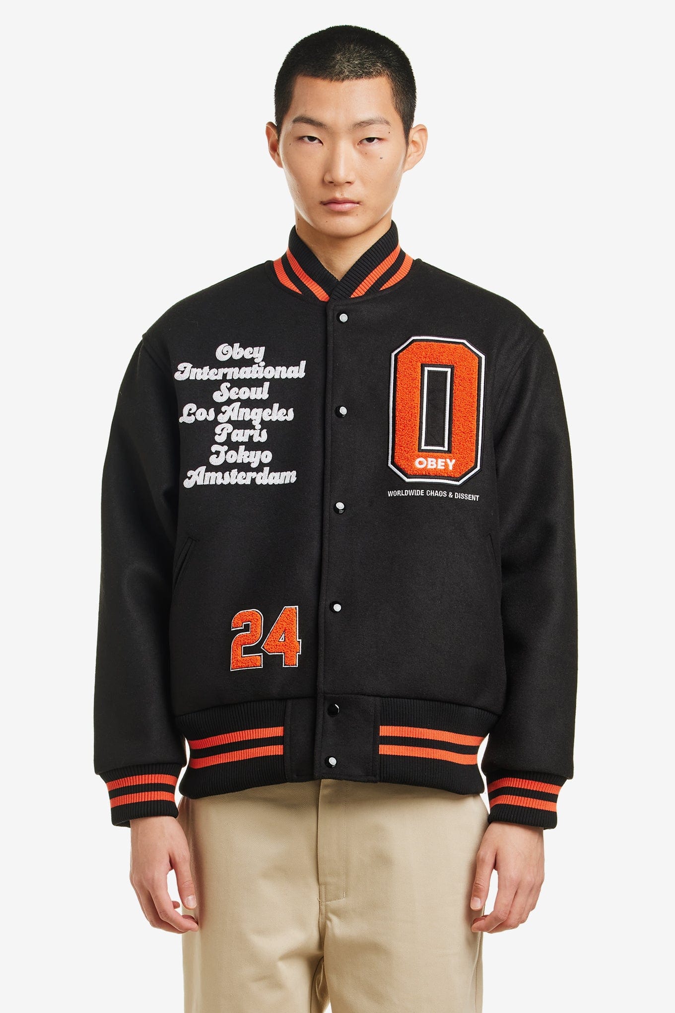 OBEY INTERNATIONAL WORLDWIDE VARSITY SEOUL