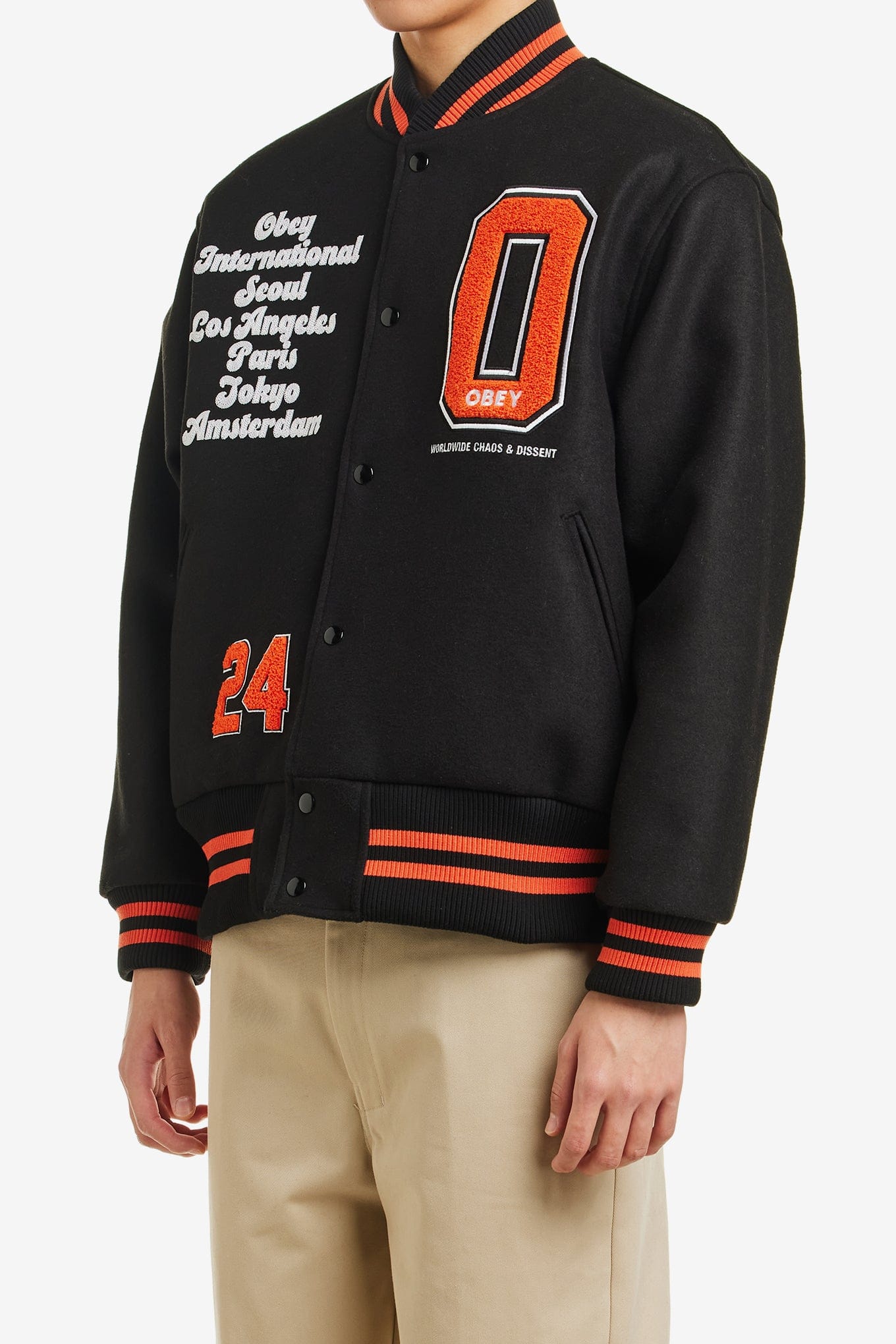 OBEY INTERNATIONAL WORLDWIDE VARSITY SEOUL
