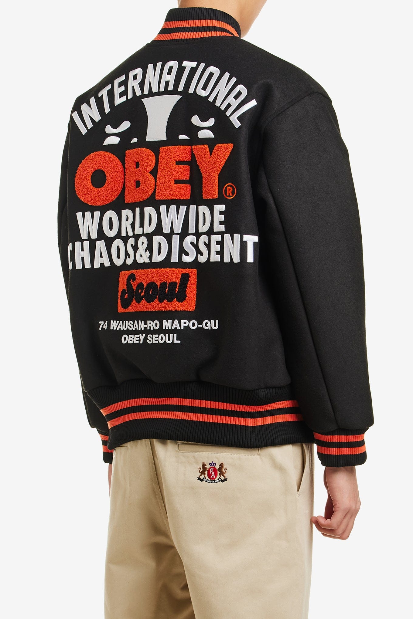 OBEY INTERNATIONAL WORLDWIDE VARSITY SEOUL