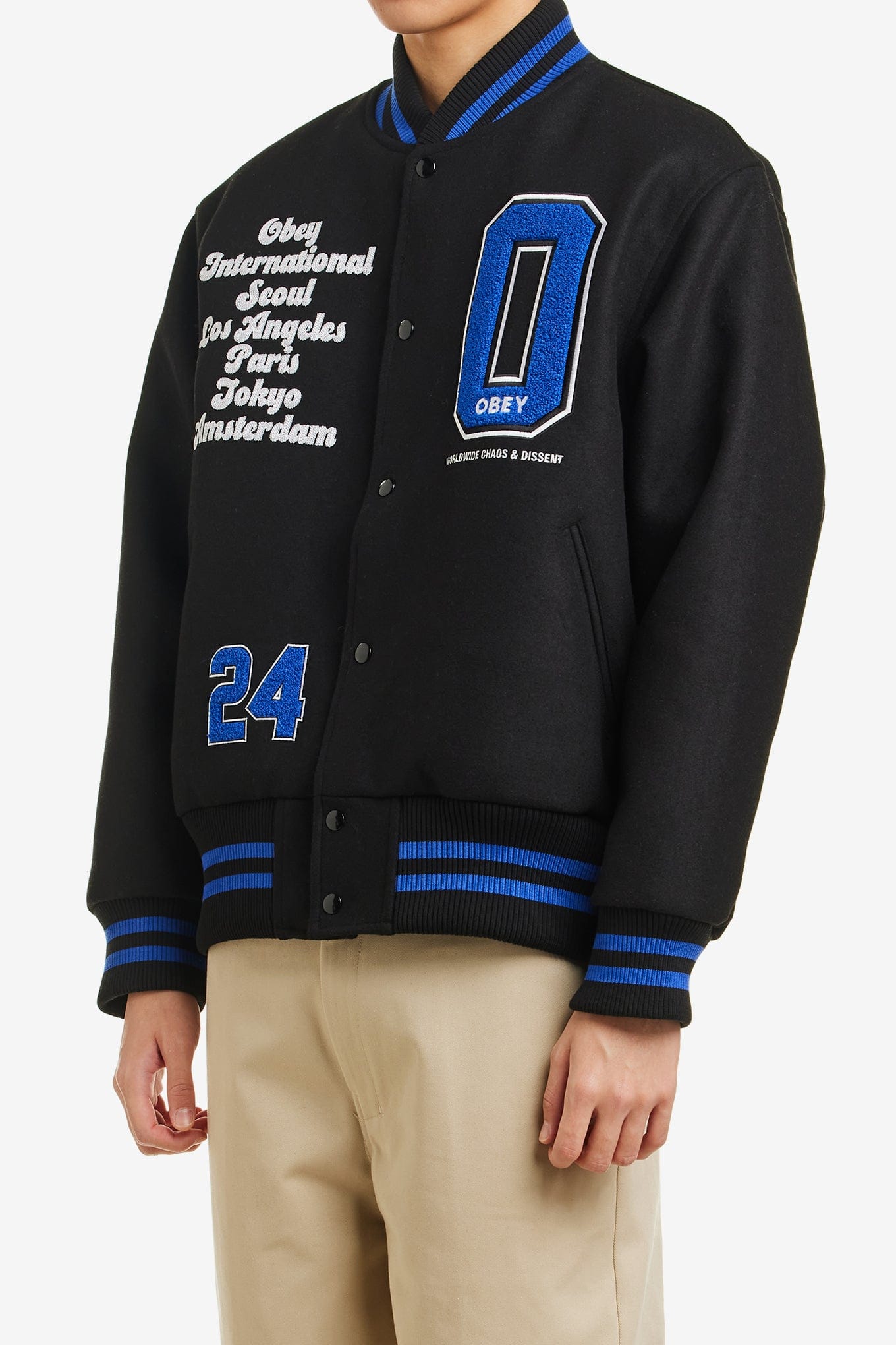 OBEY INTERNATIONAL WORLDWIDE VARSITY PARIS