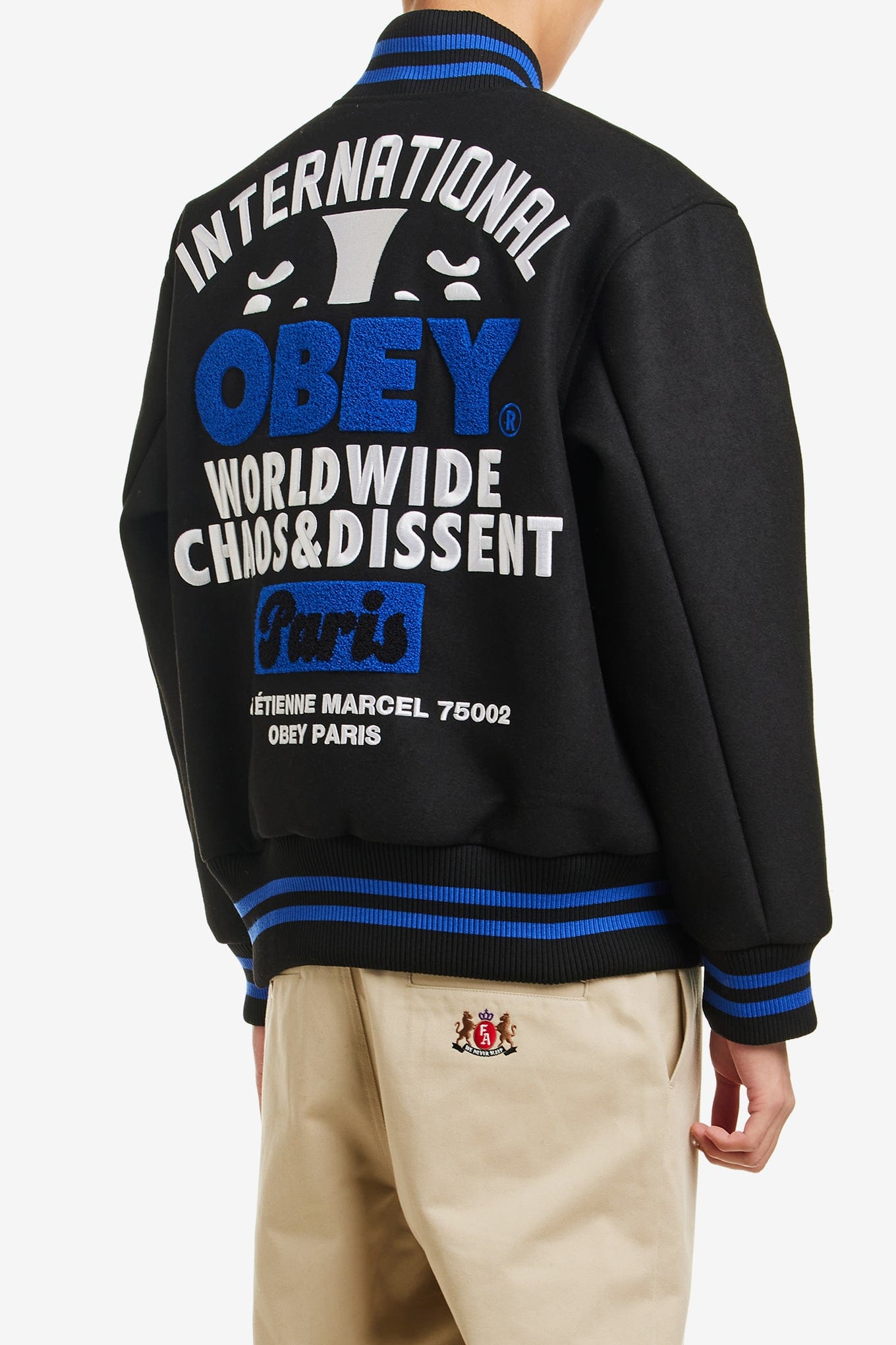 OBEY INTERNATIONAL WORLDWIDE VARSITY PARIS