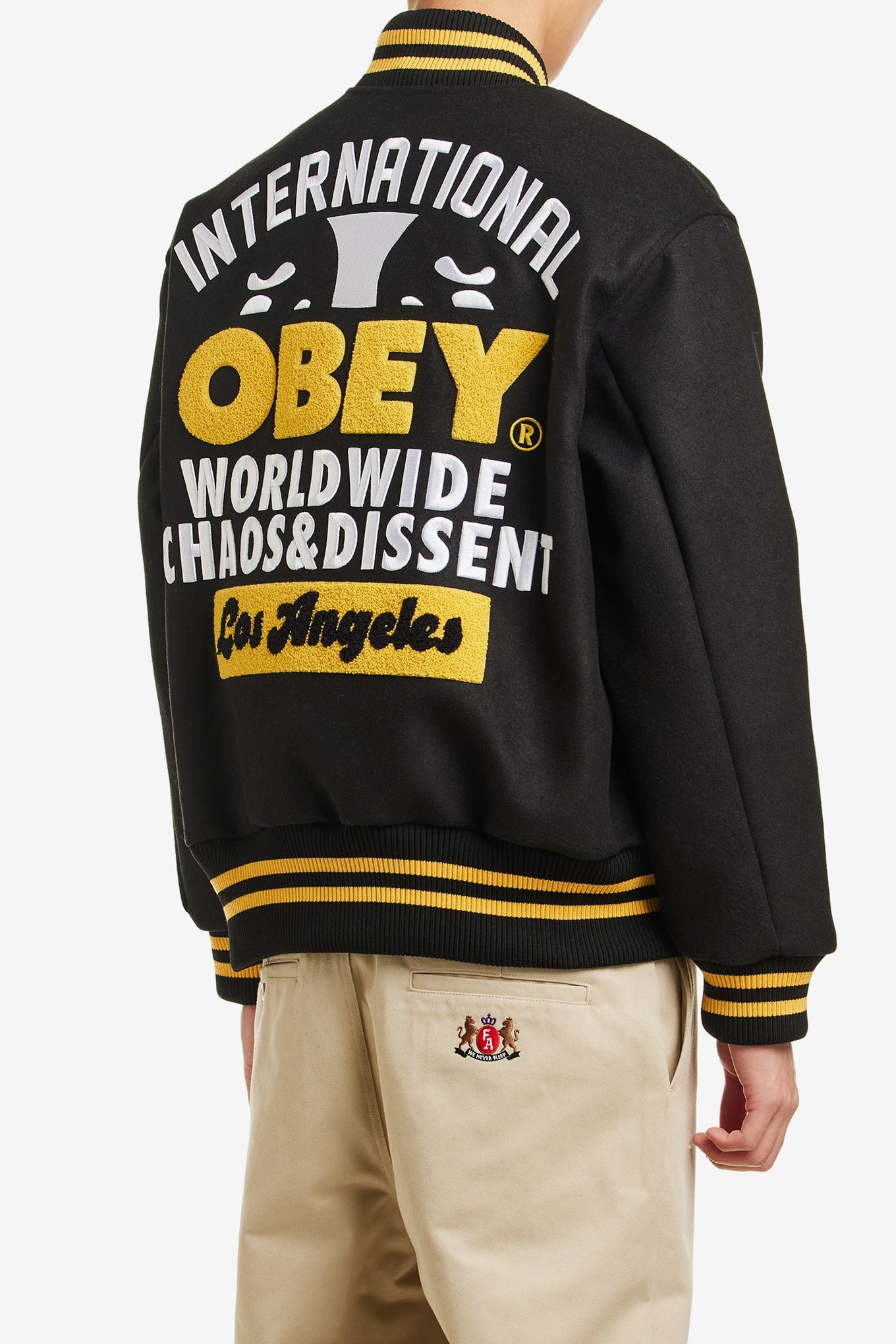 OBEY INTERNATIONAL WORLDWIDE VARSITY LOS ANGELES