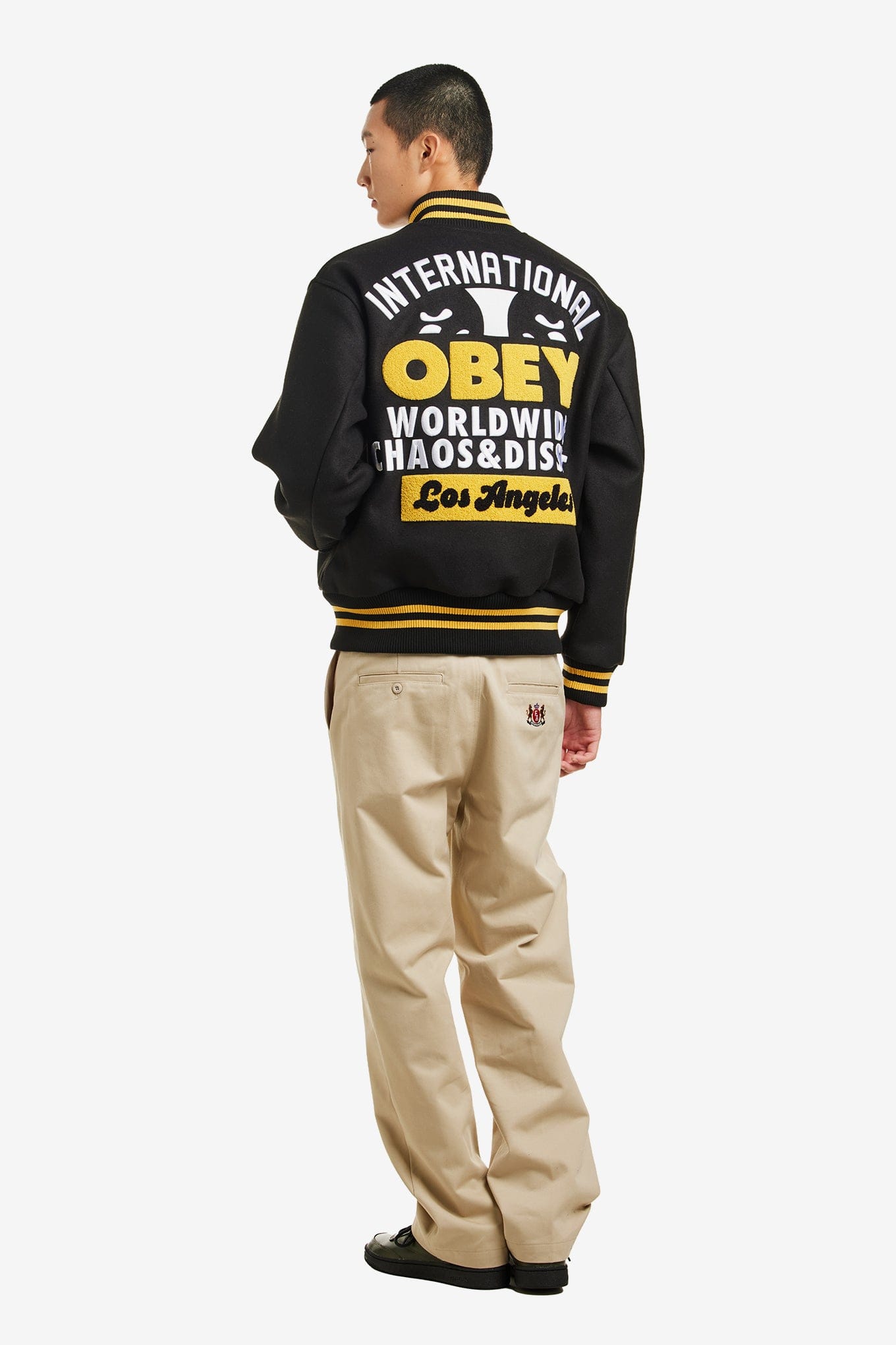 OBEY INTERNATIONAL WORLDWIDE VARSITY LOS ANGELES