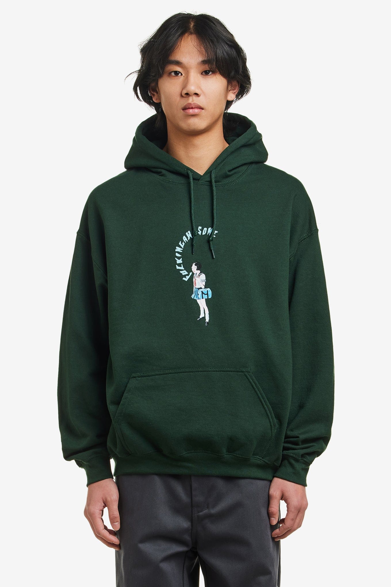 Fucking Awesome MOUTH GIRL HOODIE